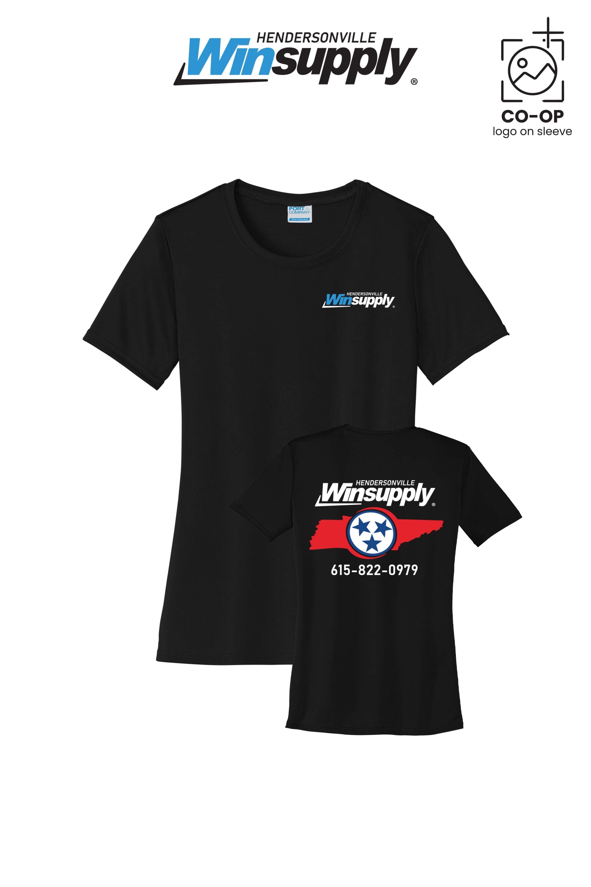 Port & Co™ Womens PerformanceUPF50 Tee - Winsupply of Hendersonville