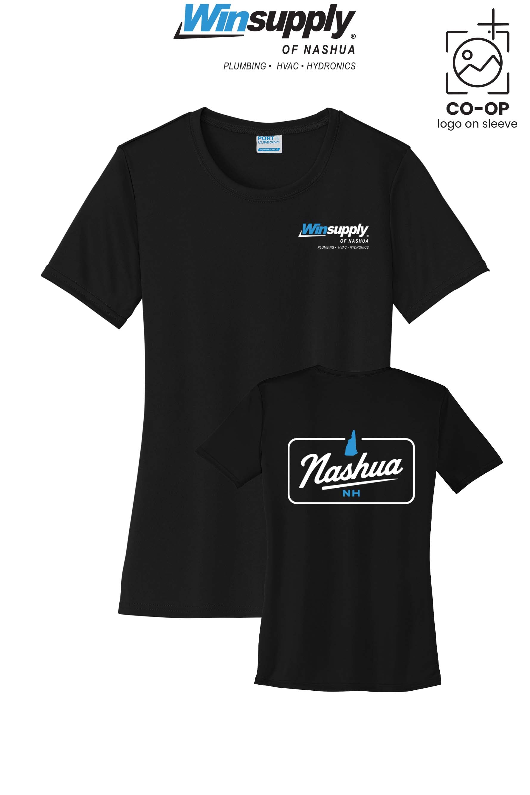Port & Co™ Womens PerformanceUPF50 Tee - Winsupply of Nashua