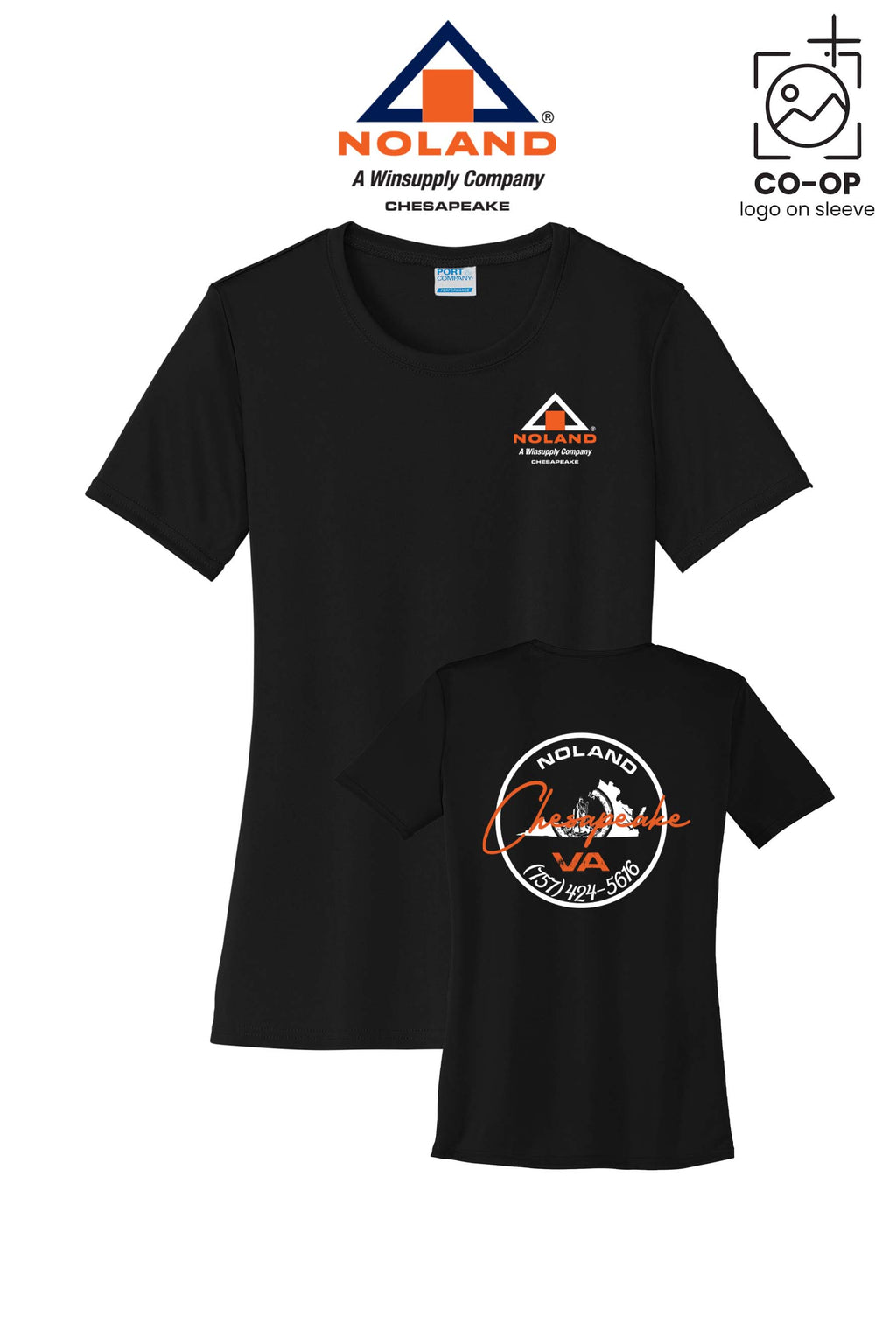 Port & Co™ Womens PerformanceUPF50 Tee - Noland Company Chesapeake
