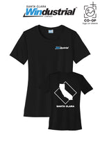 Port & Co™ Womens PerformanceUPF50 Tee - Santa Clara Windustrial