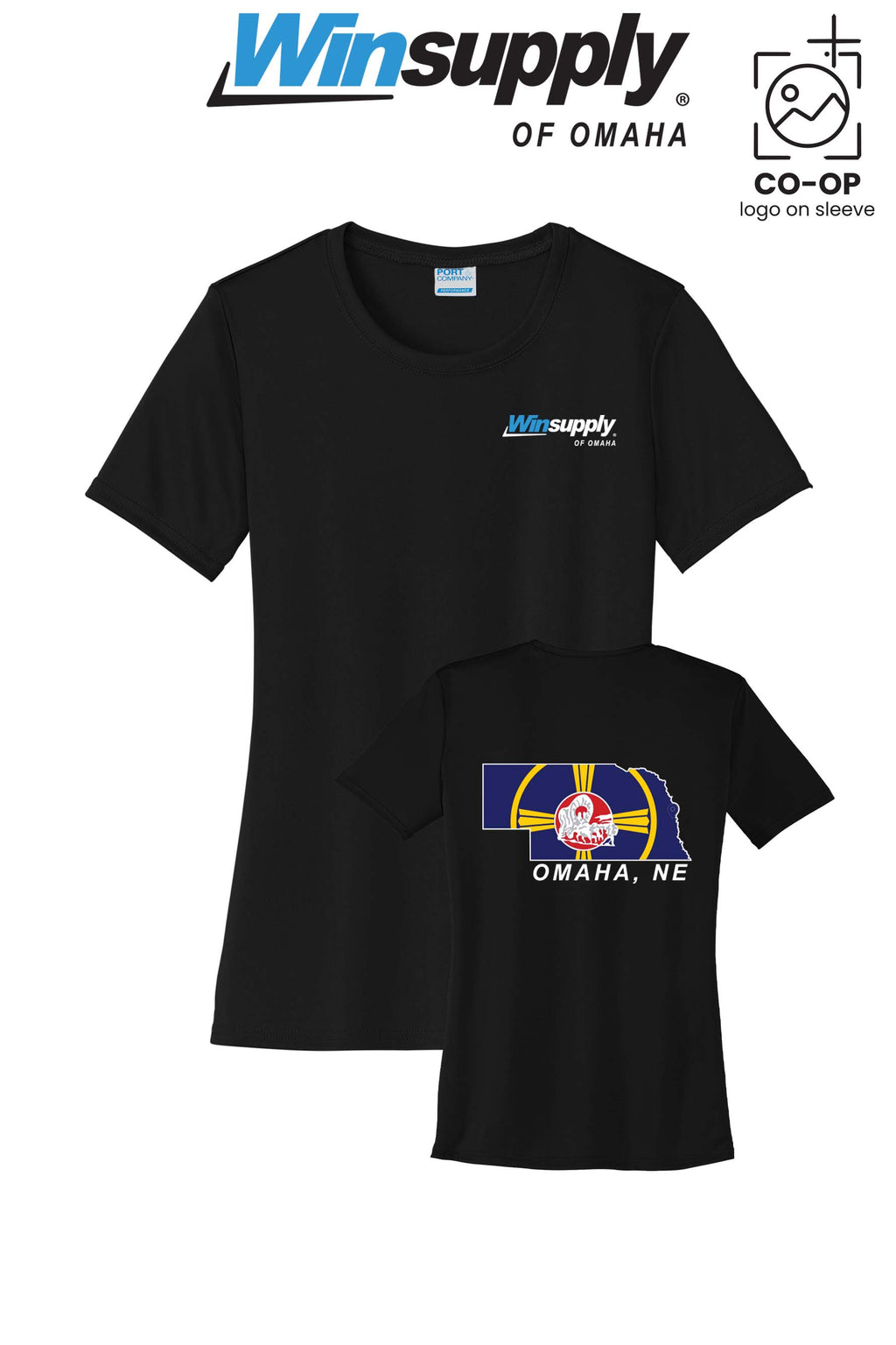 Port & Co™ Womens PerformanceUPF50 Tee - Winsupply of Omaha