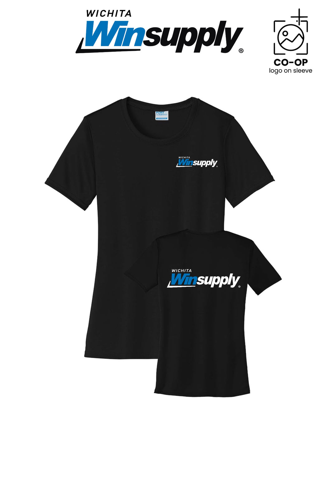 Port & Co™ Womens PerformanceUPF50 Tee - Wichita Winsupply