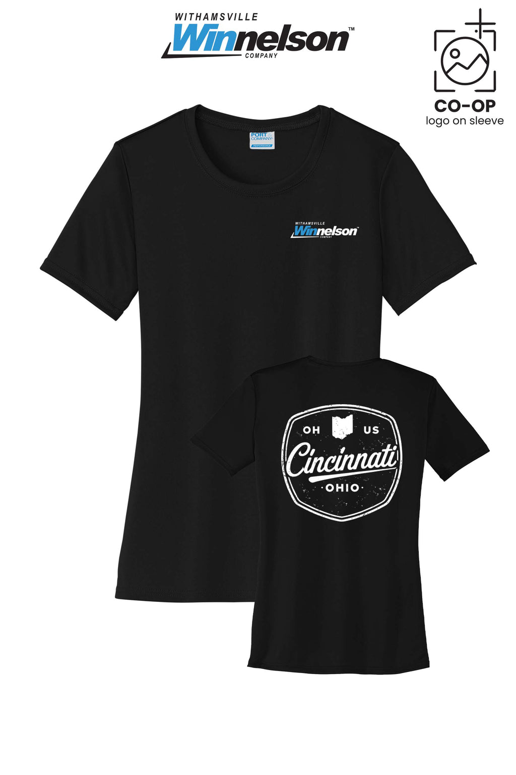 Port & Co™ Womens PerformanceUPF50 Tee - Withamsville Winnelson