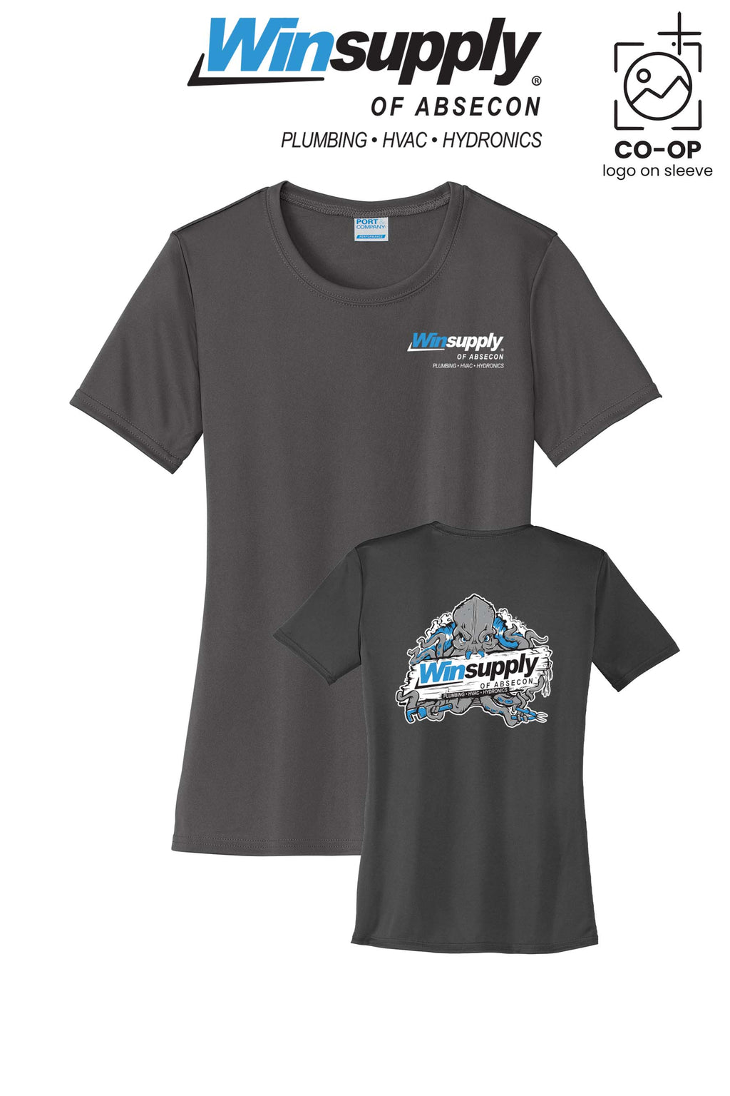 Port & Co™ Womens PerformanceUPF50 Tee - Winsupply of Absecon