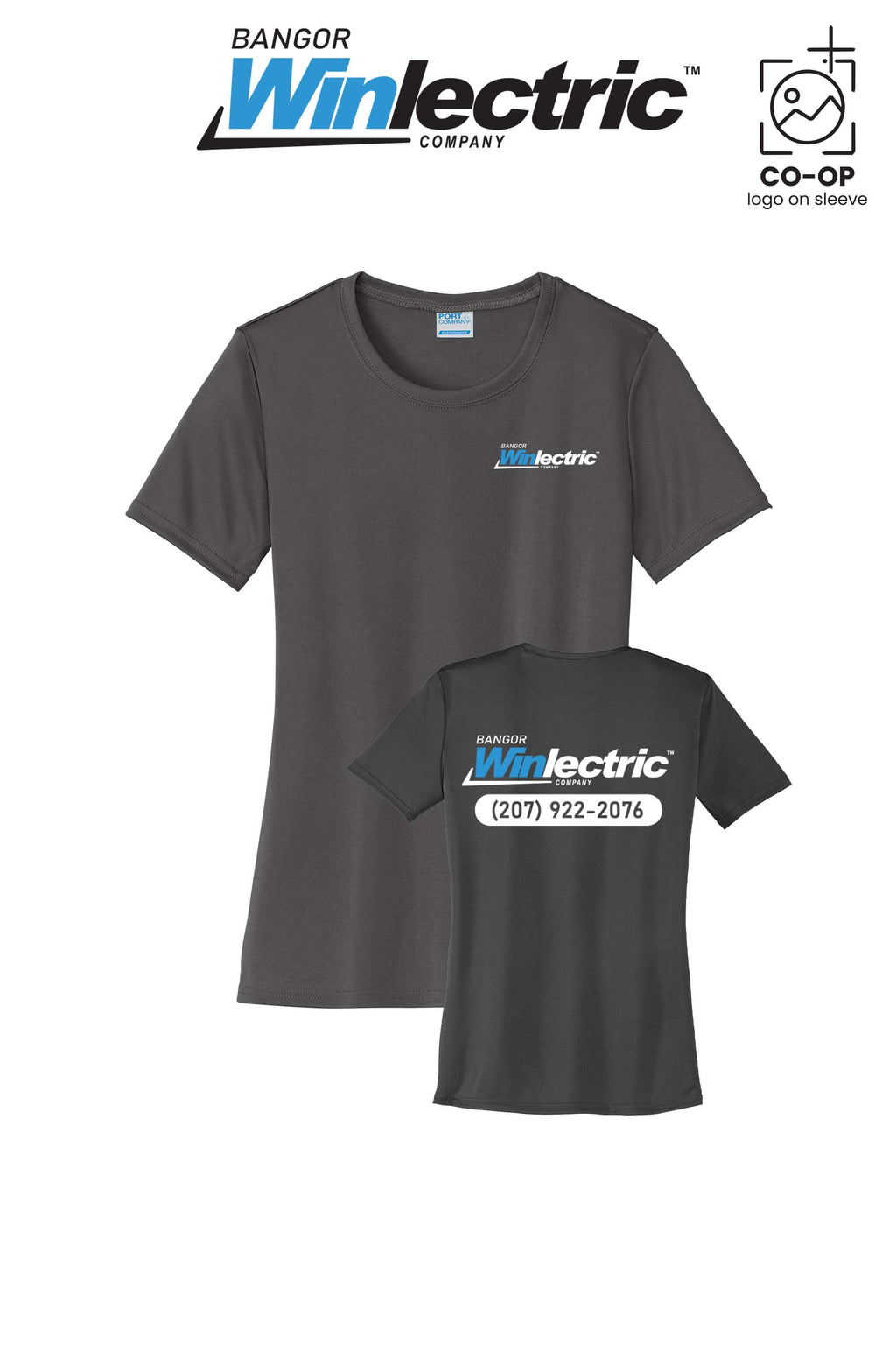 Port & Co™ Womens PerformanceUPF50 Tee - Winlectric Bangor