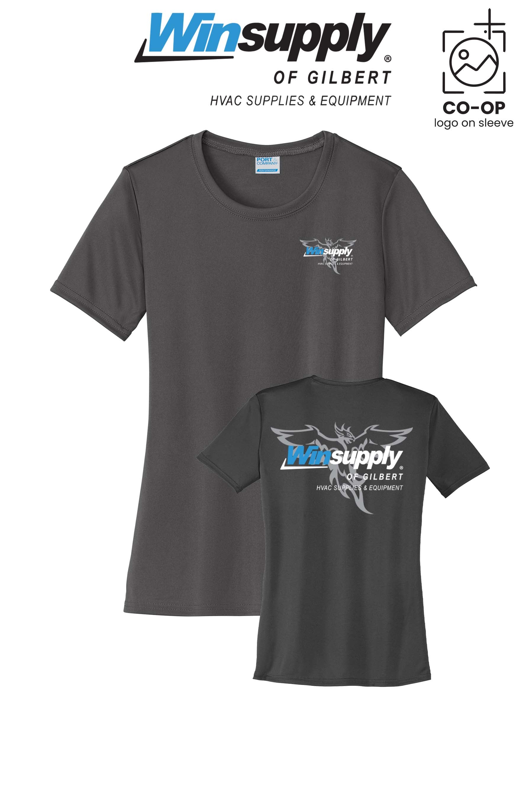 Port & Co™ Womens PerformanceUPF50 Tee - Winsupply of Gilbert
