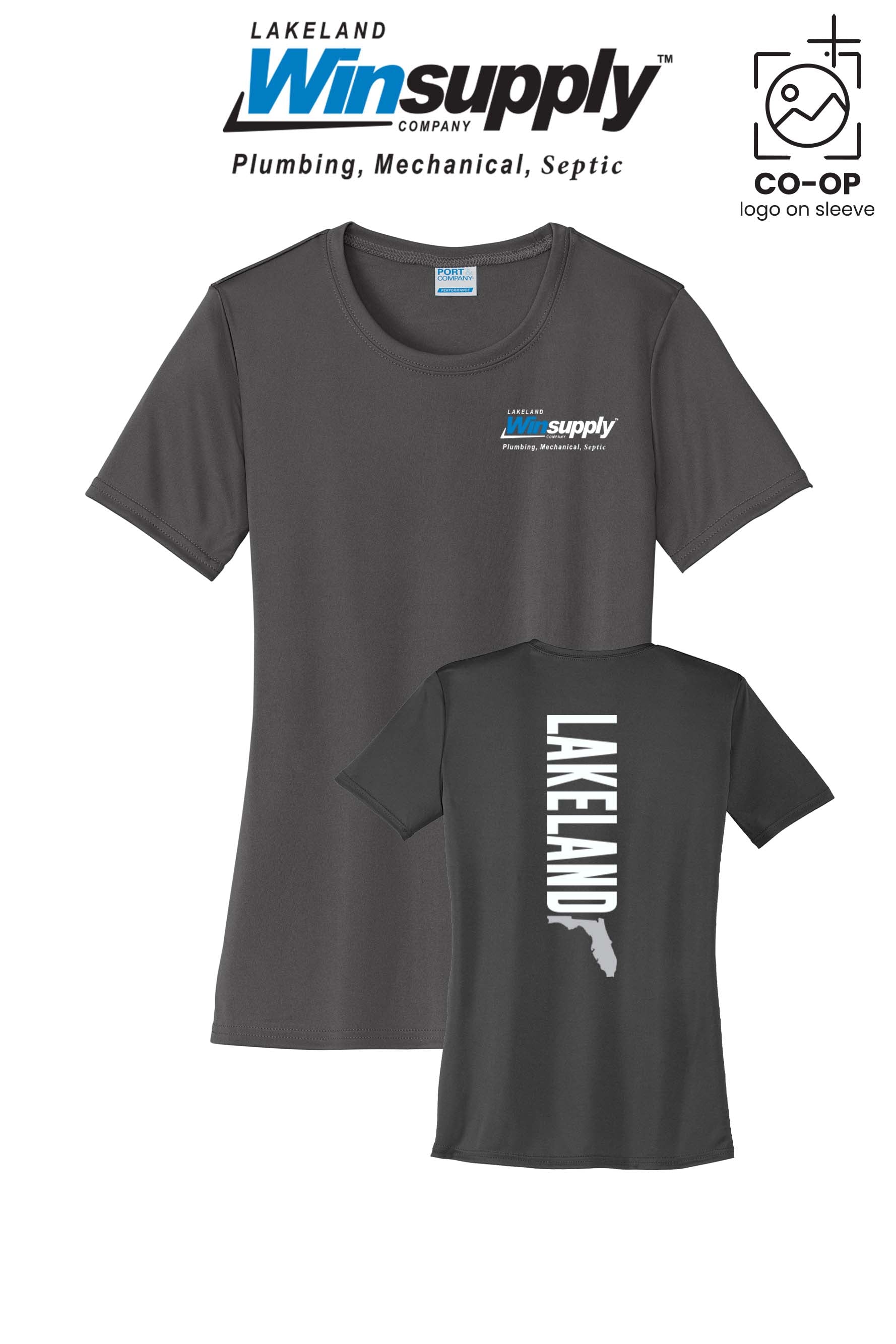 Port & Co™ Womens PerformanceUPF50 Tee - Lakeland Winsupply