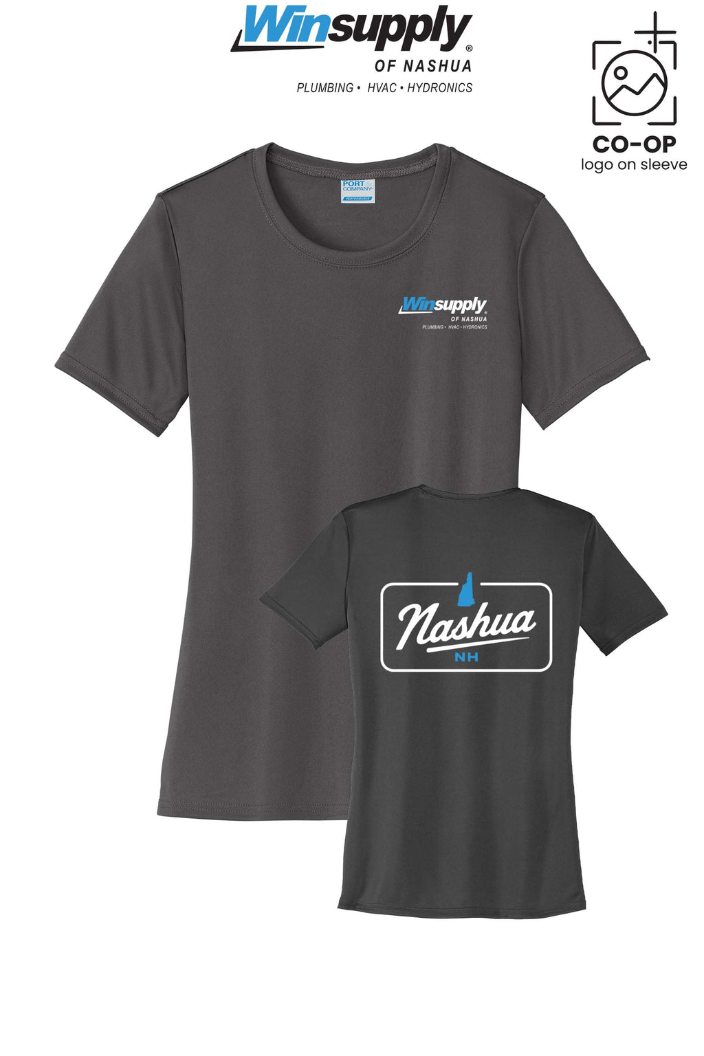 Port & Co™ Womens PerformanceUPF50 Tee - Winsupply of Nashua