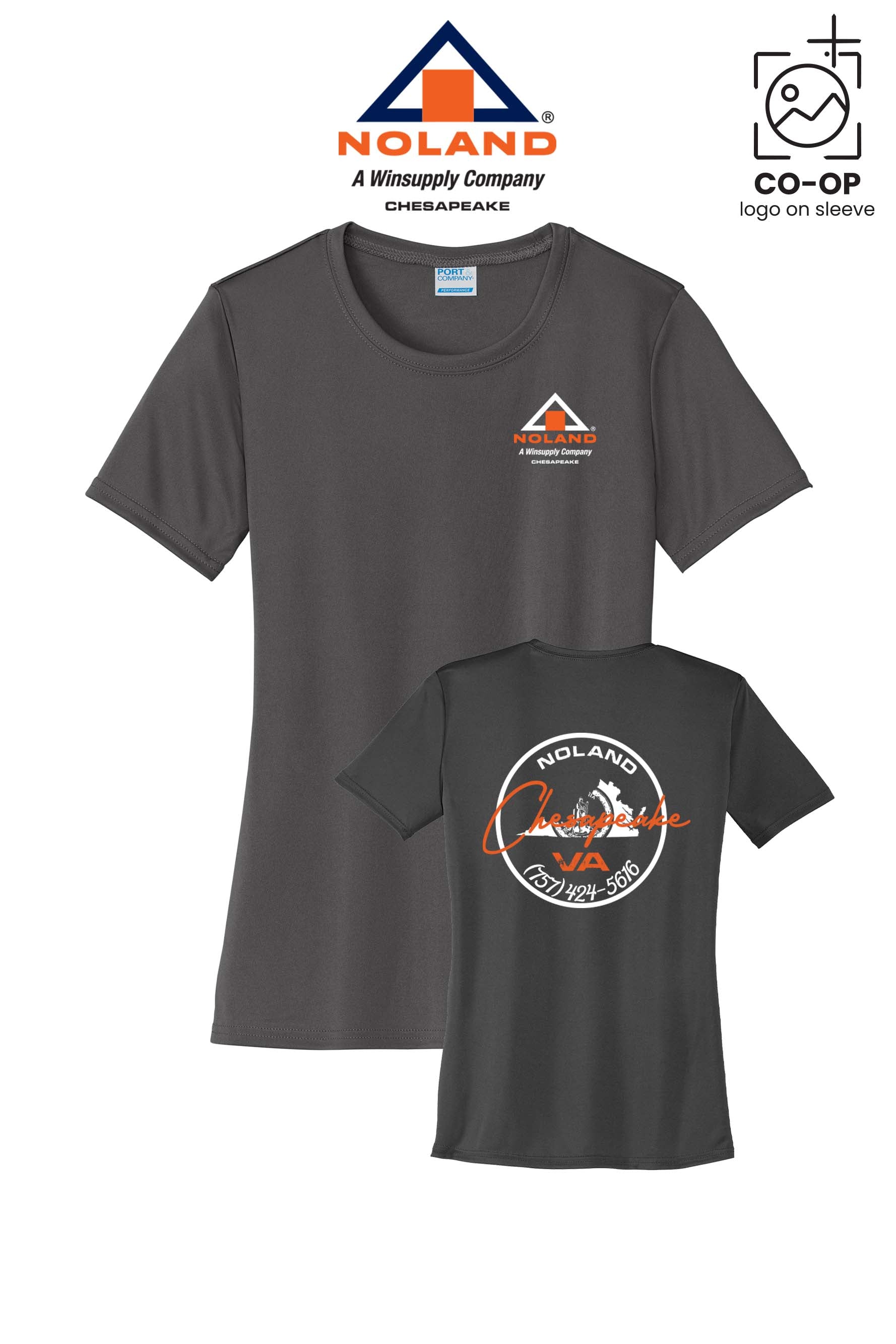 Port & Co™ Womens PerformanceUPF50 Tee - Noland Company Chesapeake
