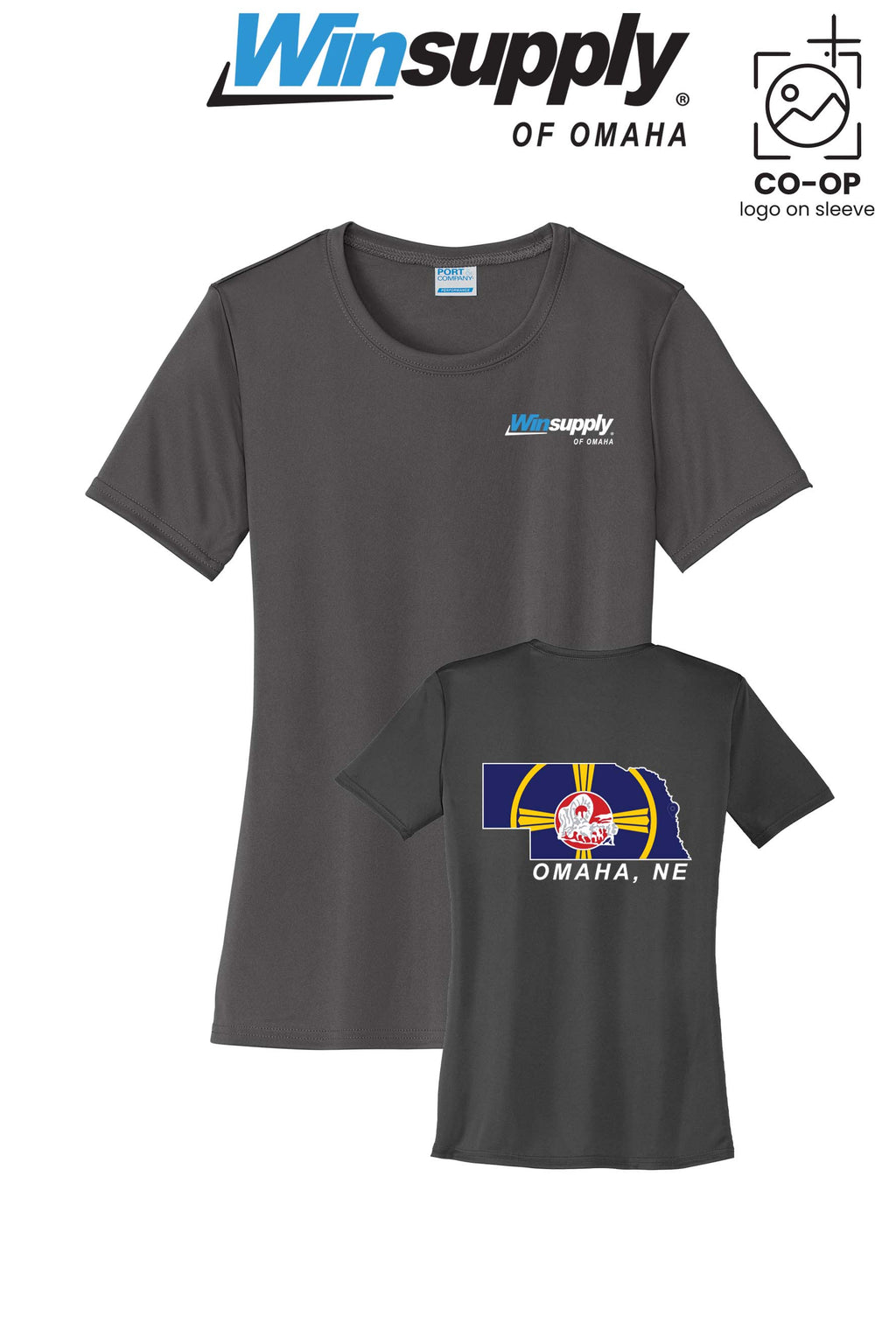 Port & Co™ Womens PerformanceUPF50 Tee - Winsupply of Omaha