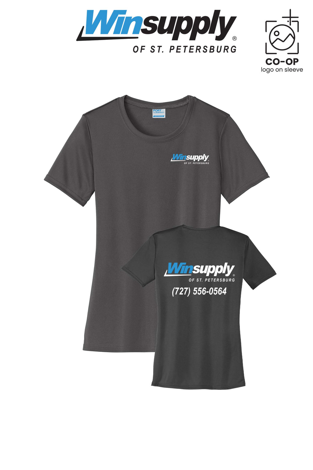 Port & Co™ Womens PerformanceUPF50 Tee - Winsupply of St. Petersburg