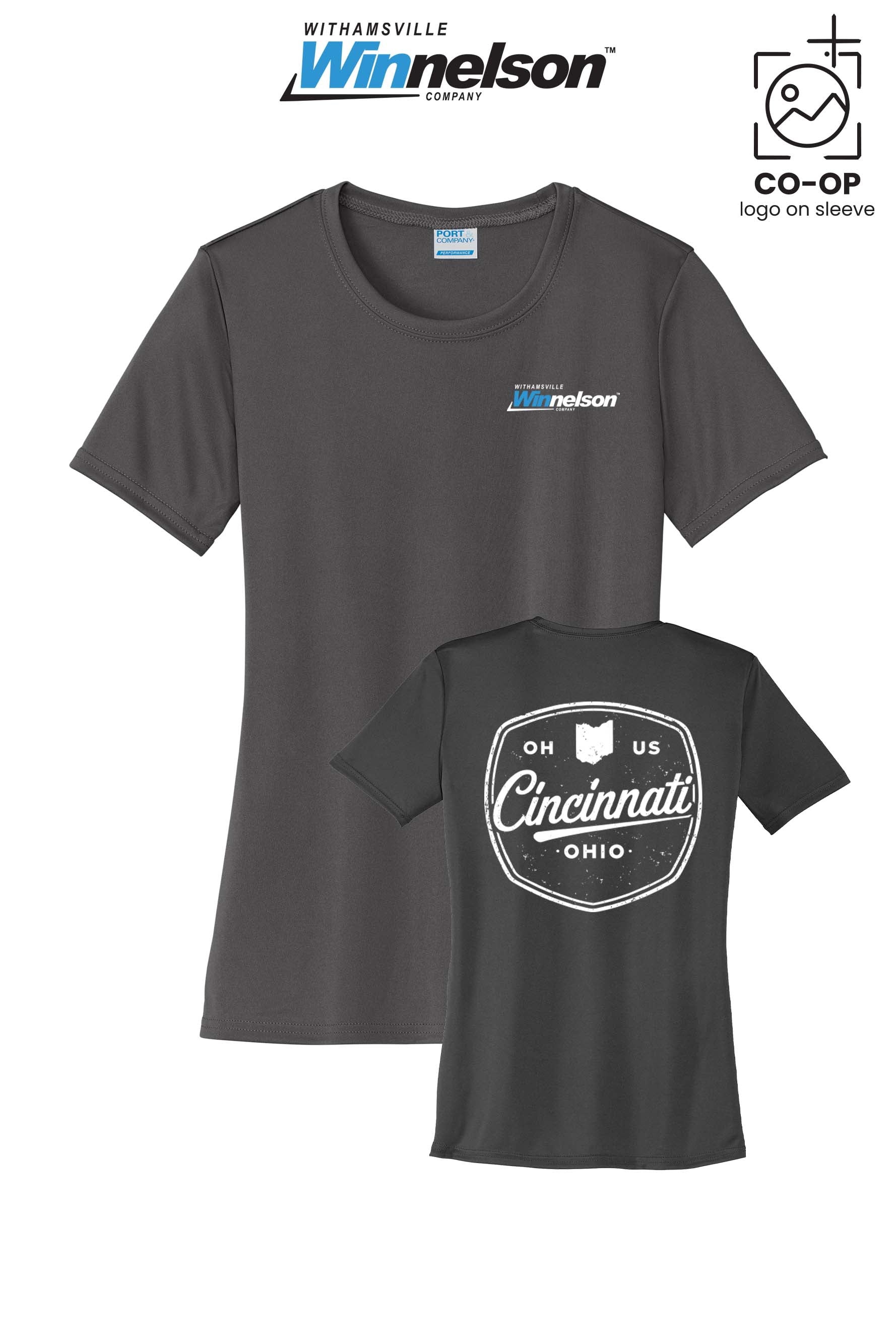 Port & Co™ Womens PerformanceUPF50 Tee - Withamsville Winnelson