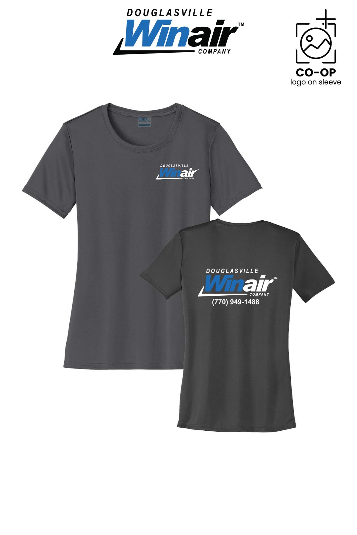 Port & Co™ Womens PerformanceUPF50 Tee - Douglasville Winair