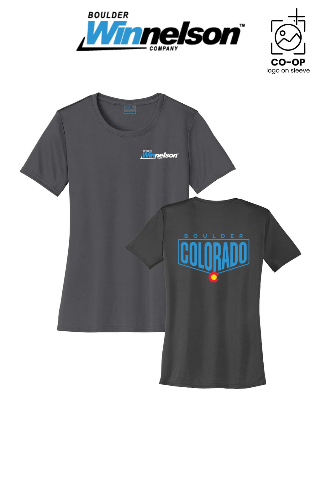 Port & Co™ Womens PerformanceUPF50 Tee - Boulder Winnelson