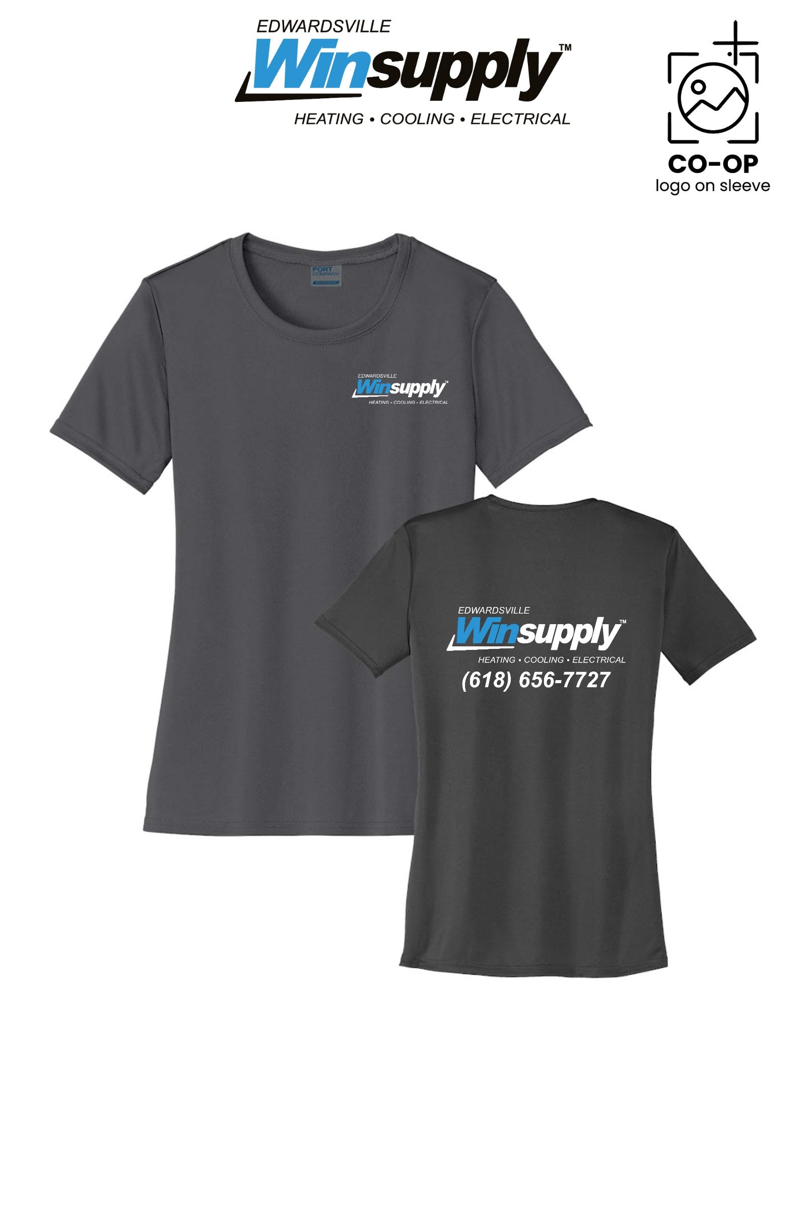 Port & Co™ Womens PerformanceUPF50 Tee - Edwardsville Winsupply