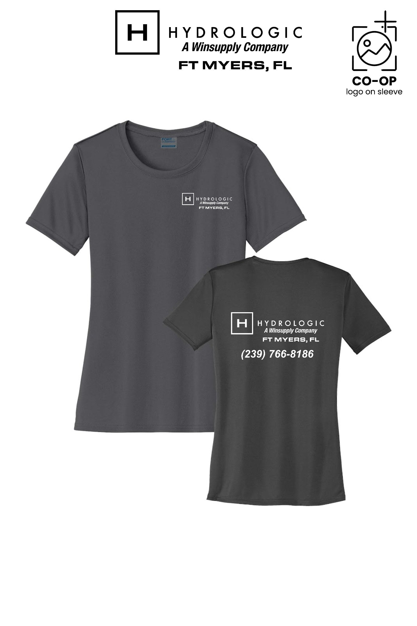 Port & Co™ Womens PerformanceUPF50 Tee - Winsupply Ft Myers FL Co.