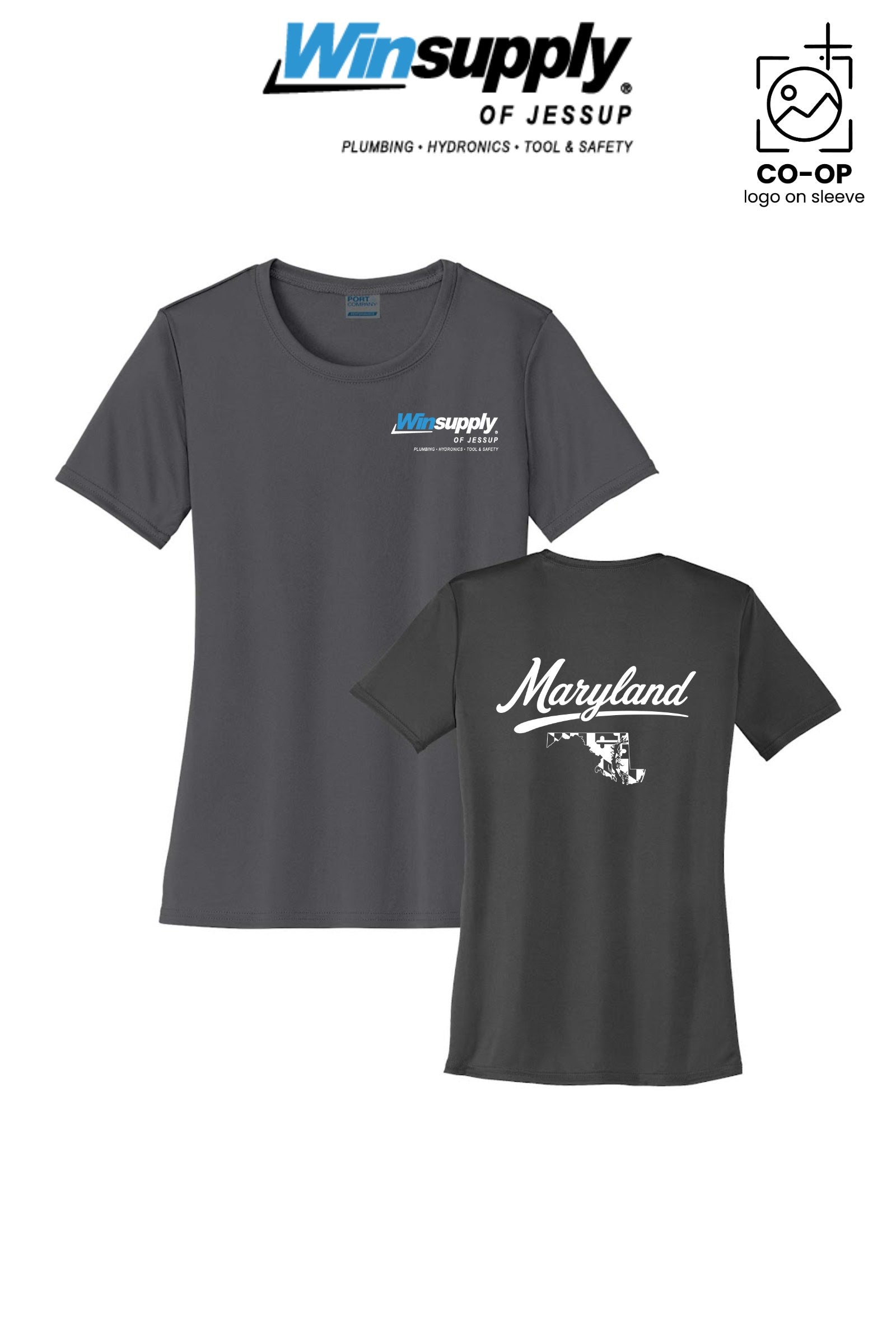 Port & Co™ Womens PerformanceUPF50 Tee - Winsupply of Jessup