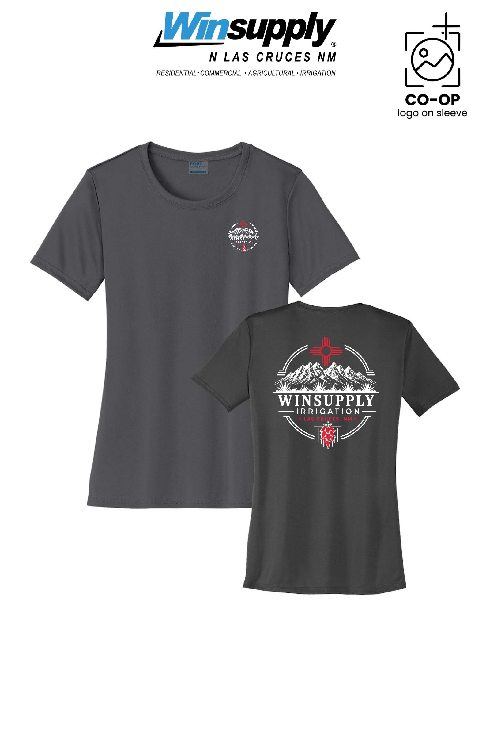 Port & Co™ Womens PerformanceUPF50 Tee - Winsupply N Las Cruces NM