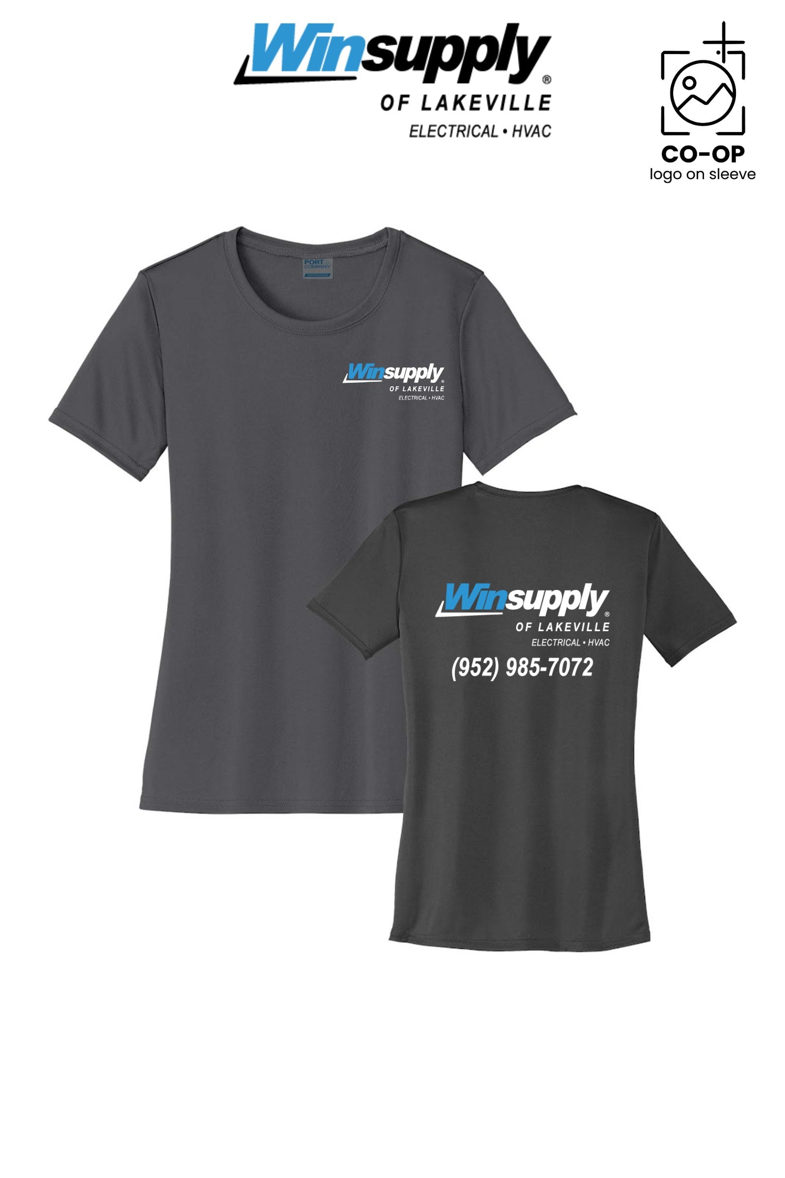 Port & Co™ Womens PerformanceUPF50 Tee - Winsupply of Lakeville