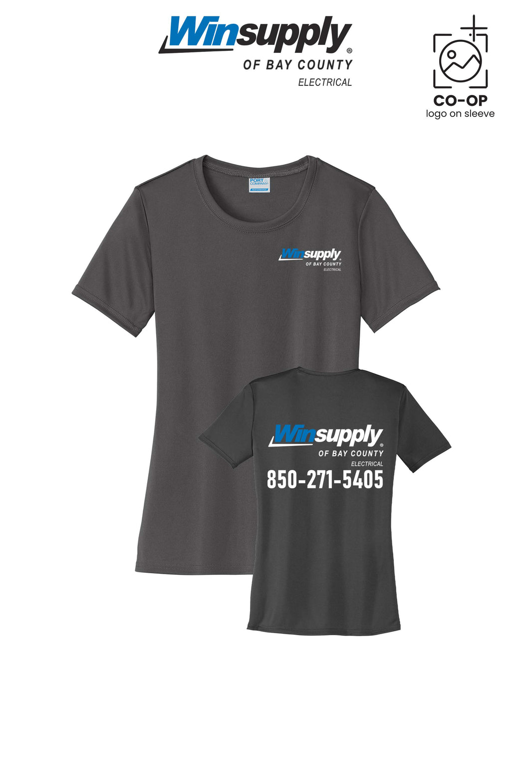 Port & Co™ Womens PerformanceUPF50 Tee - Winsupply Bay County FL