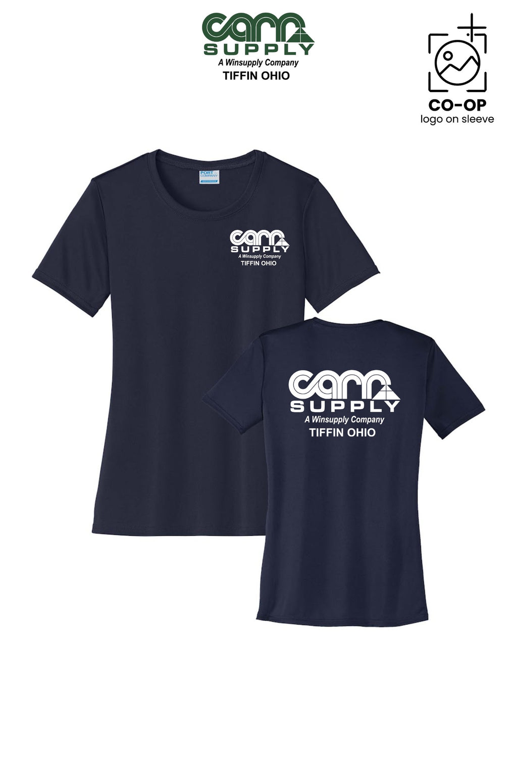 Port & Co™ Womens PerformanceUPF50 Tee - Carr Supply - Tiffin