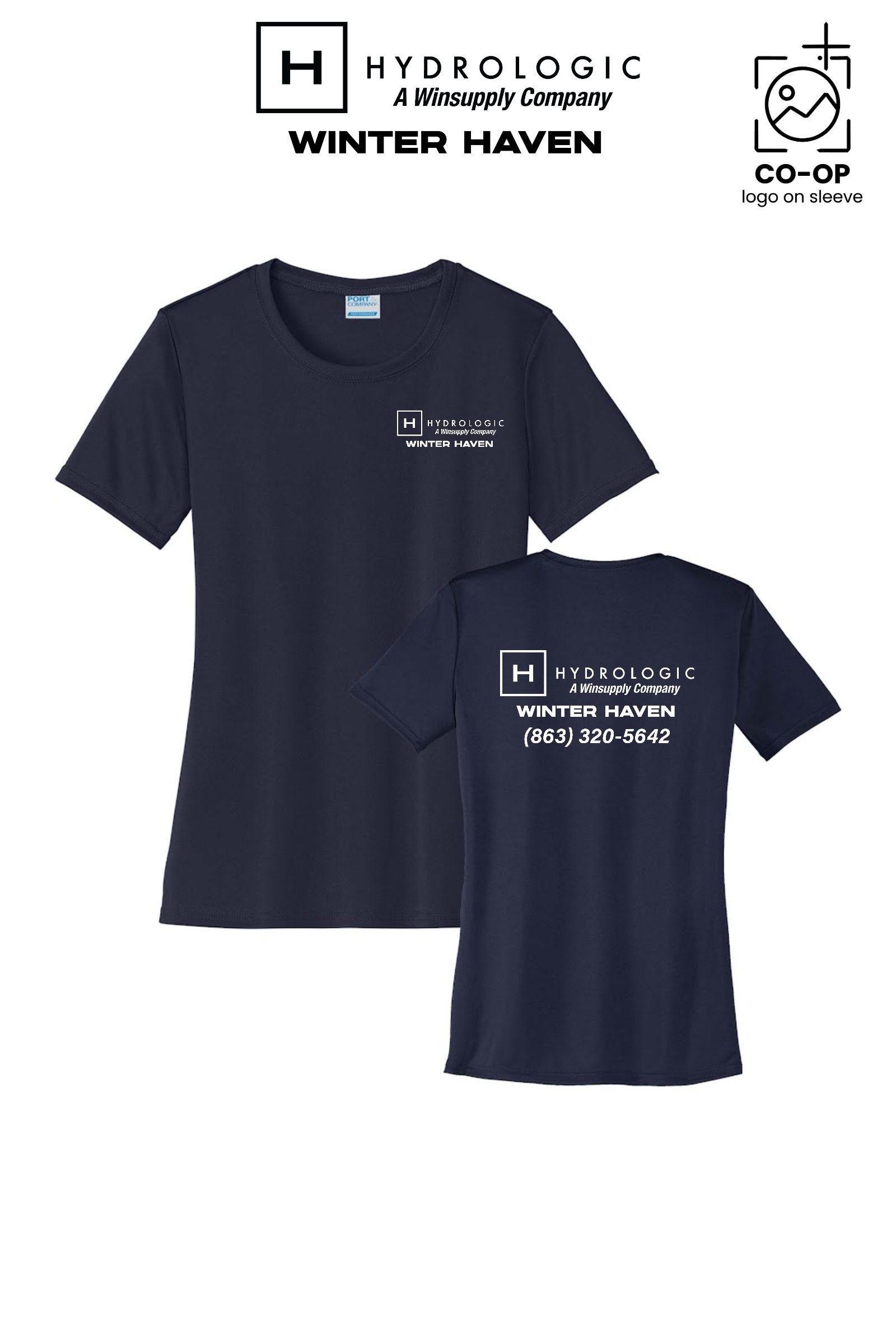 Port & Co™ Womens PerformanceUPF50 Tee - Winsupply of Winter Haven