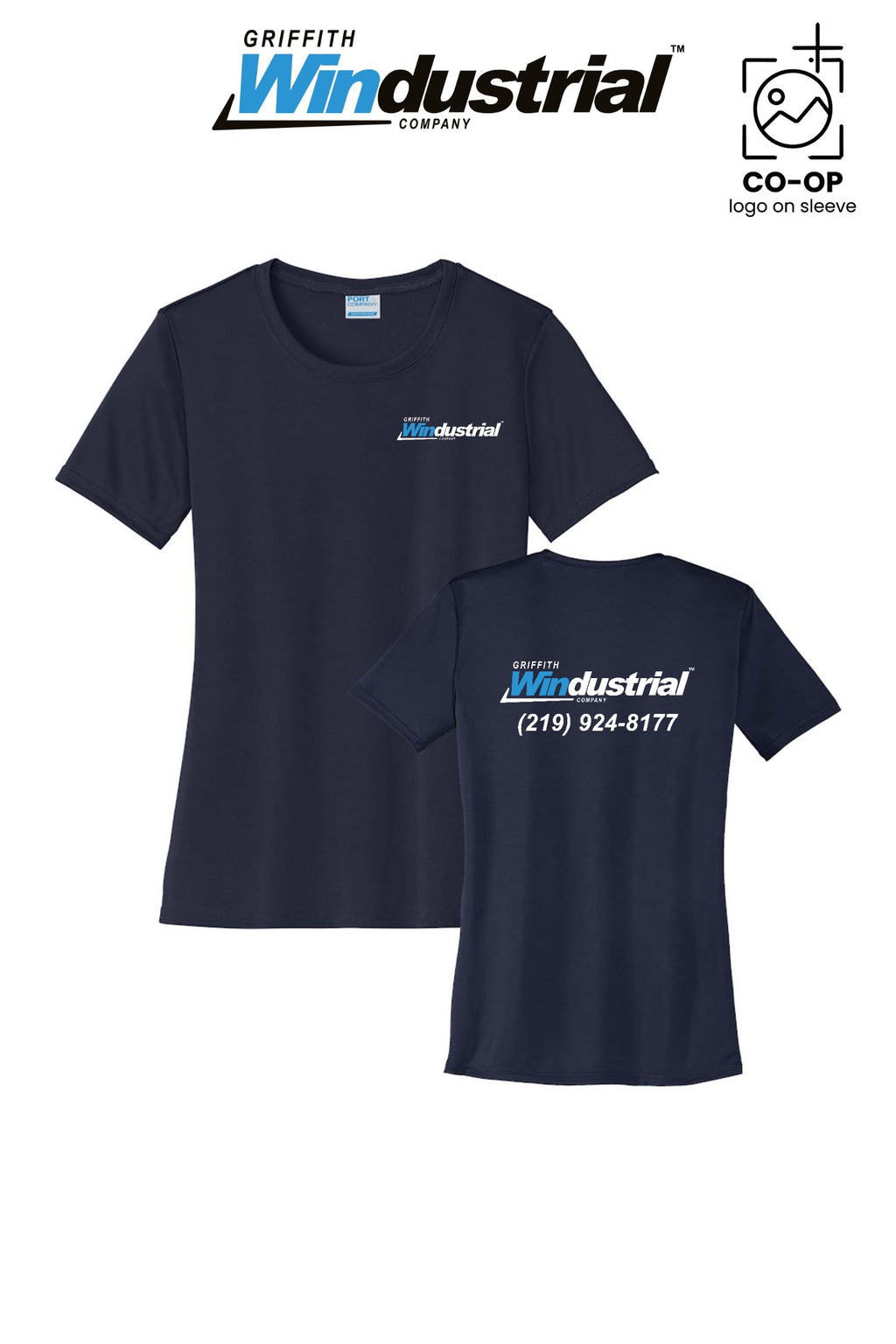 Port & Co™ Womens PerformanceUPF50 Tee - Griffith Windustrial