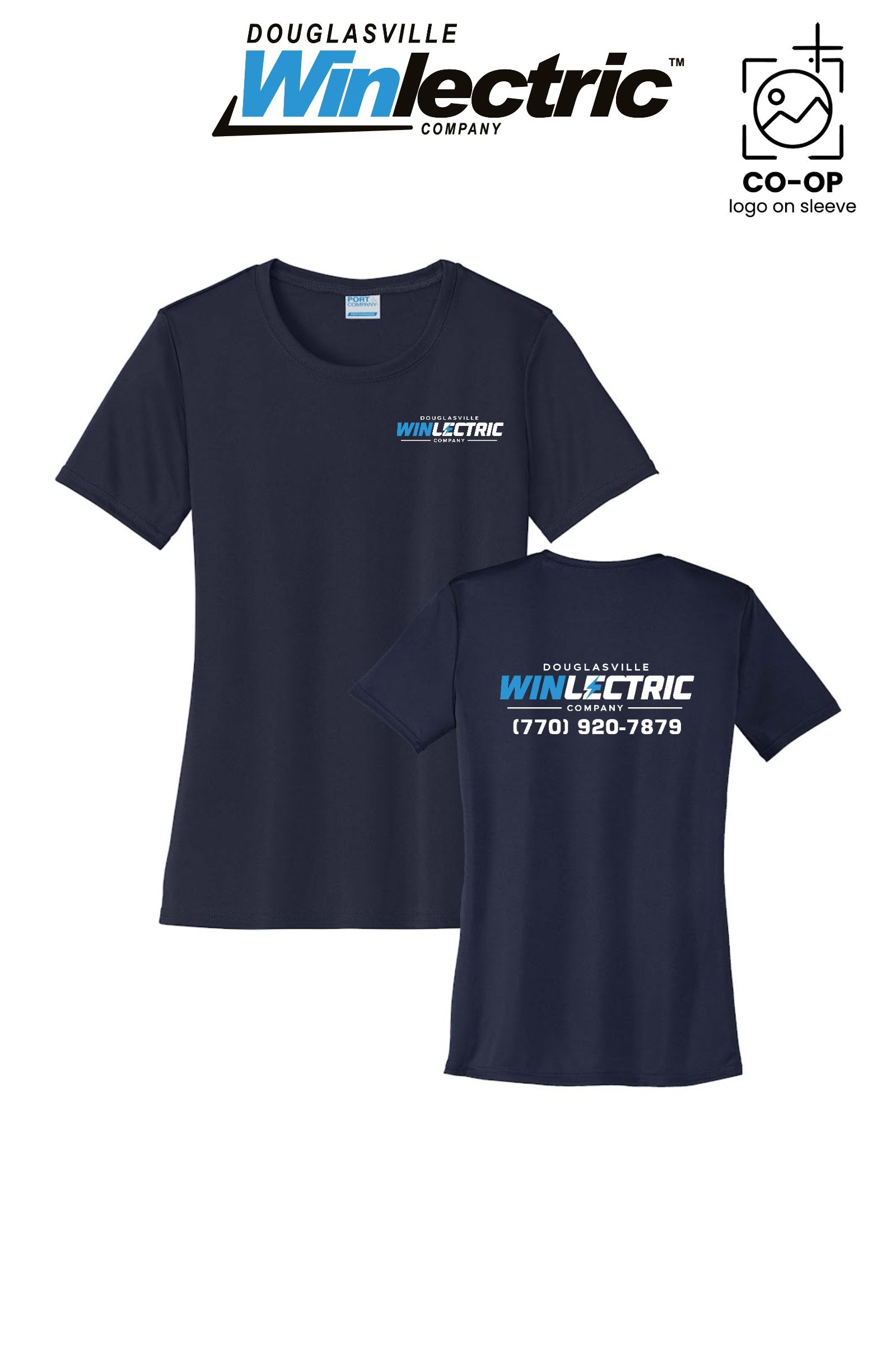 Port & Co™ Womens PerformanceUPF50 Tee - Douglasville Winlectric