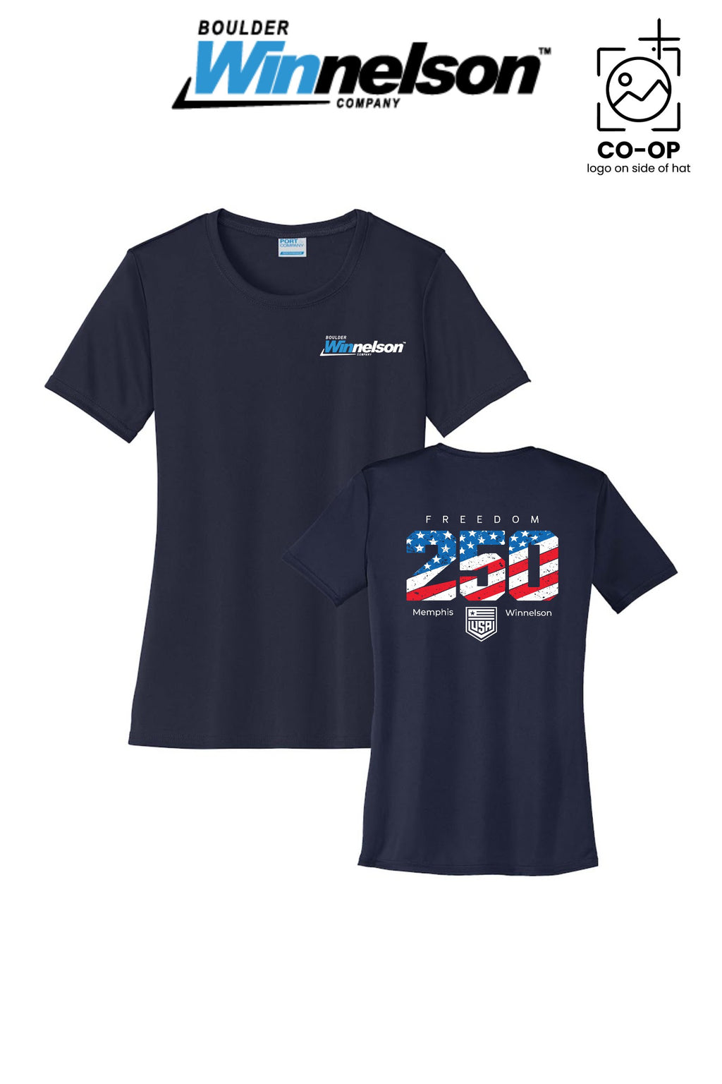 Port & Co™ Womens PerformanceUPF50 Tee - Memphis Winnelson