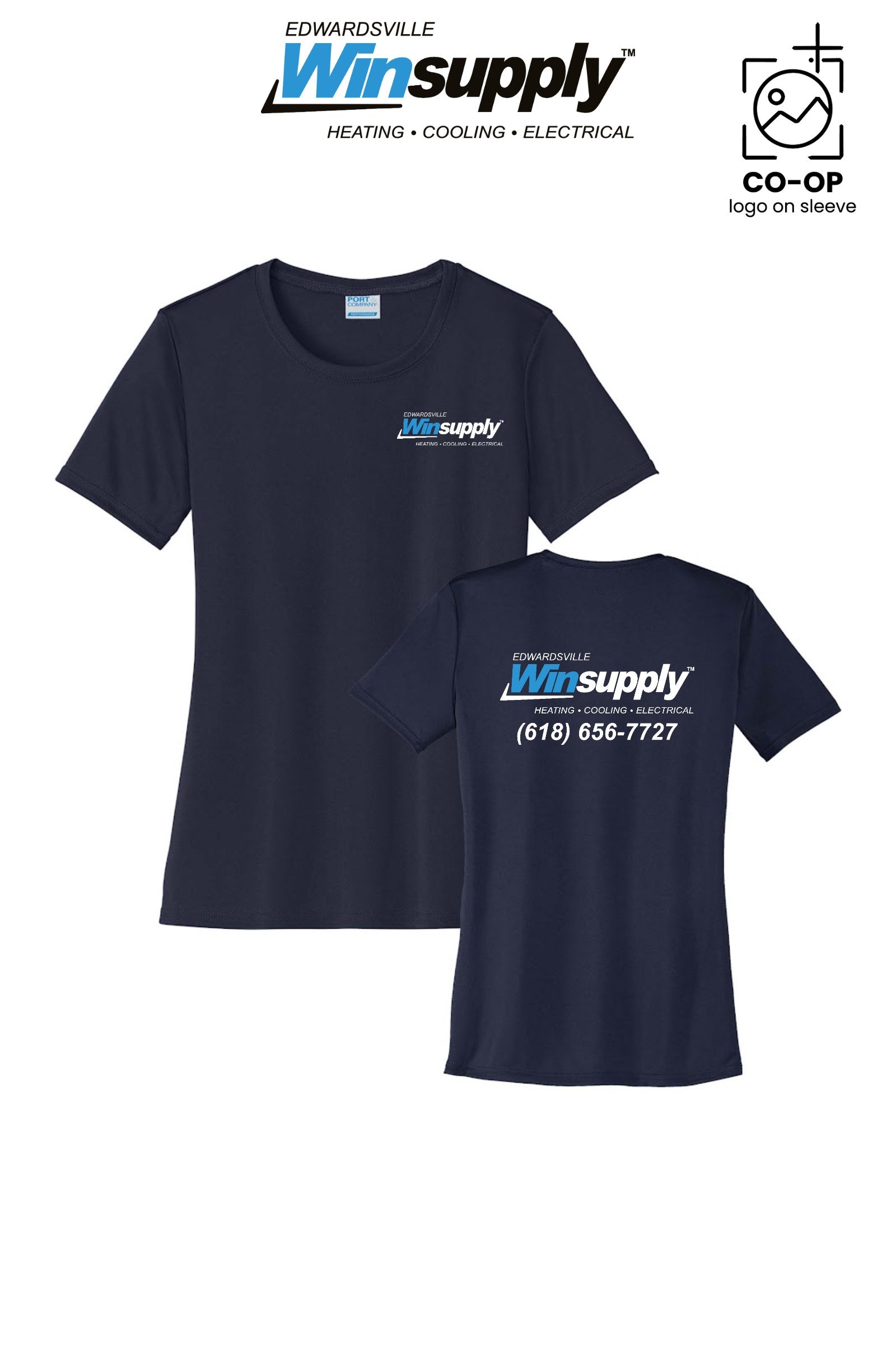 Port & Co™ Womens PerformanceUPF50 Tee - Edwardsville Winsupply