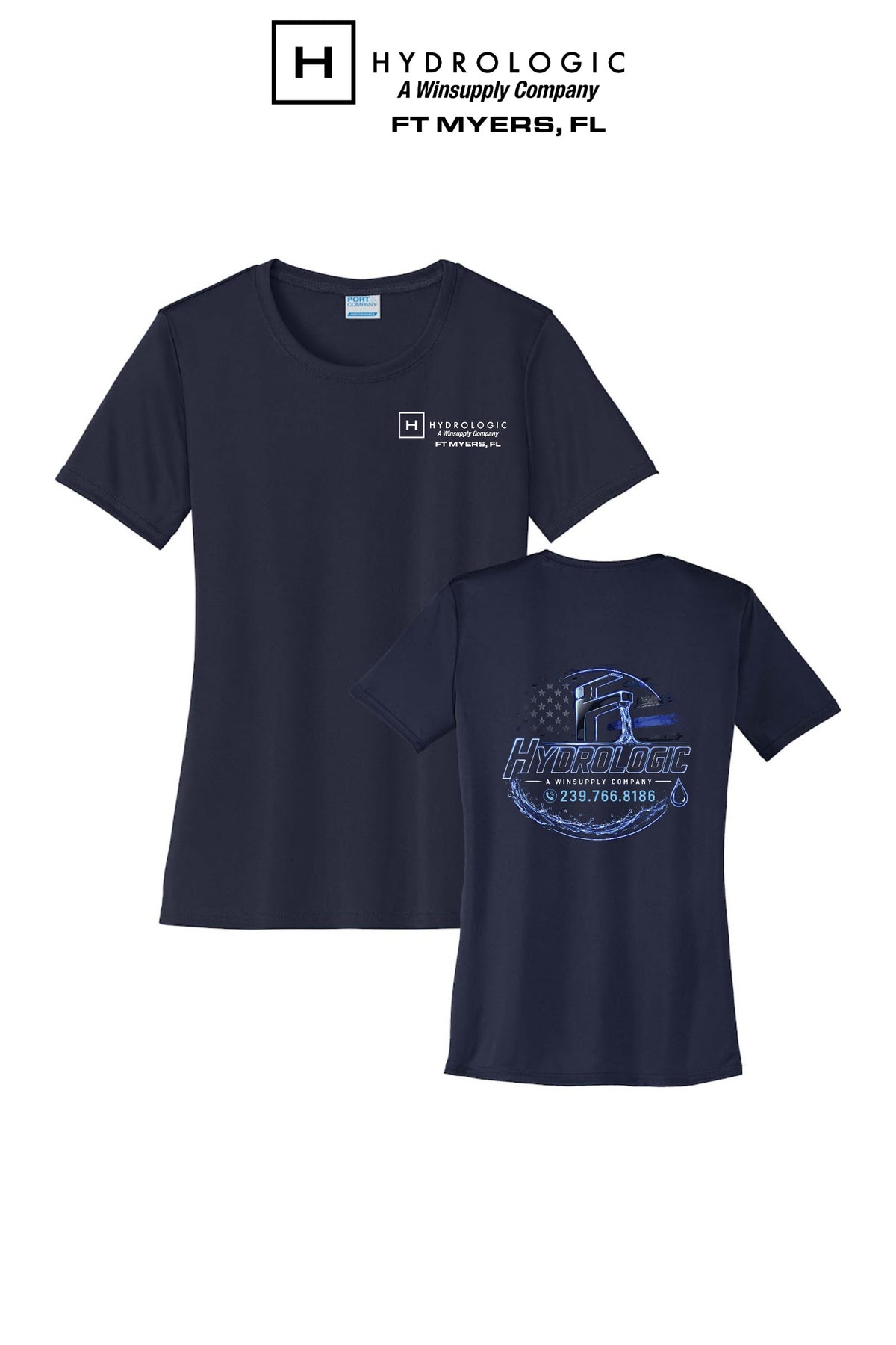 Port & Co™ Womens PerformanceUPF50 Tee - Winsupply Ft Myers FL Co.