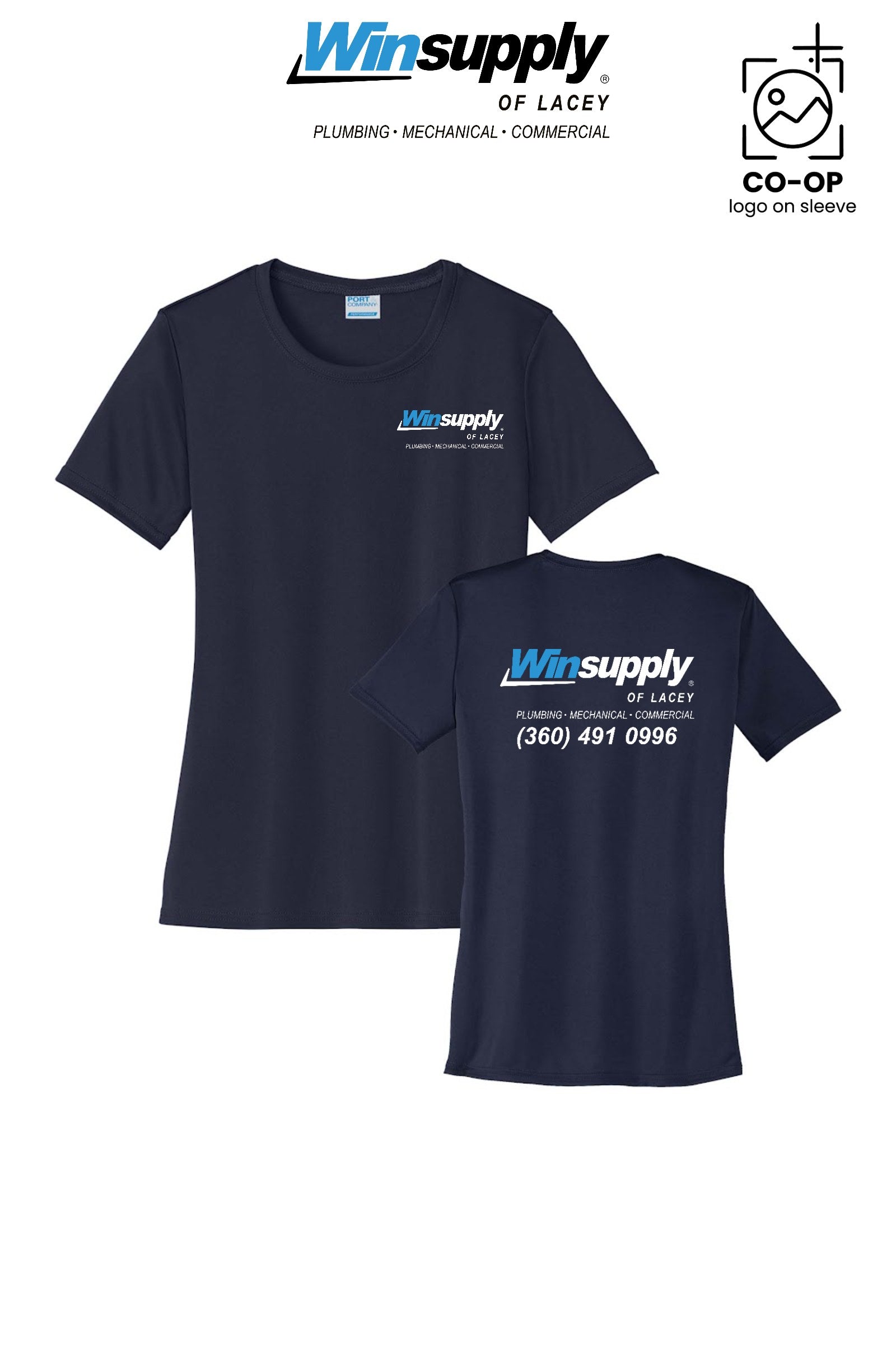 Port & Co™ Womens PerformanceUPF50 Tee - Winsupply of Lacey