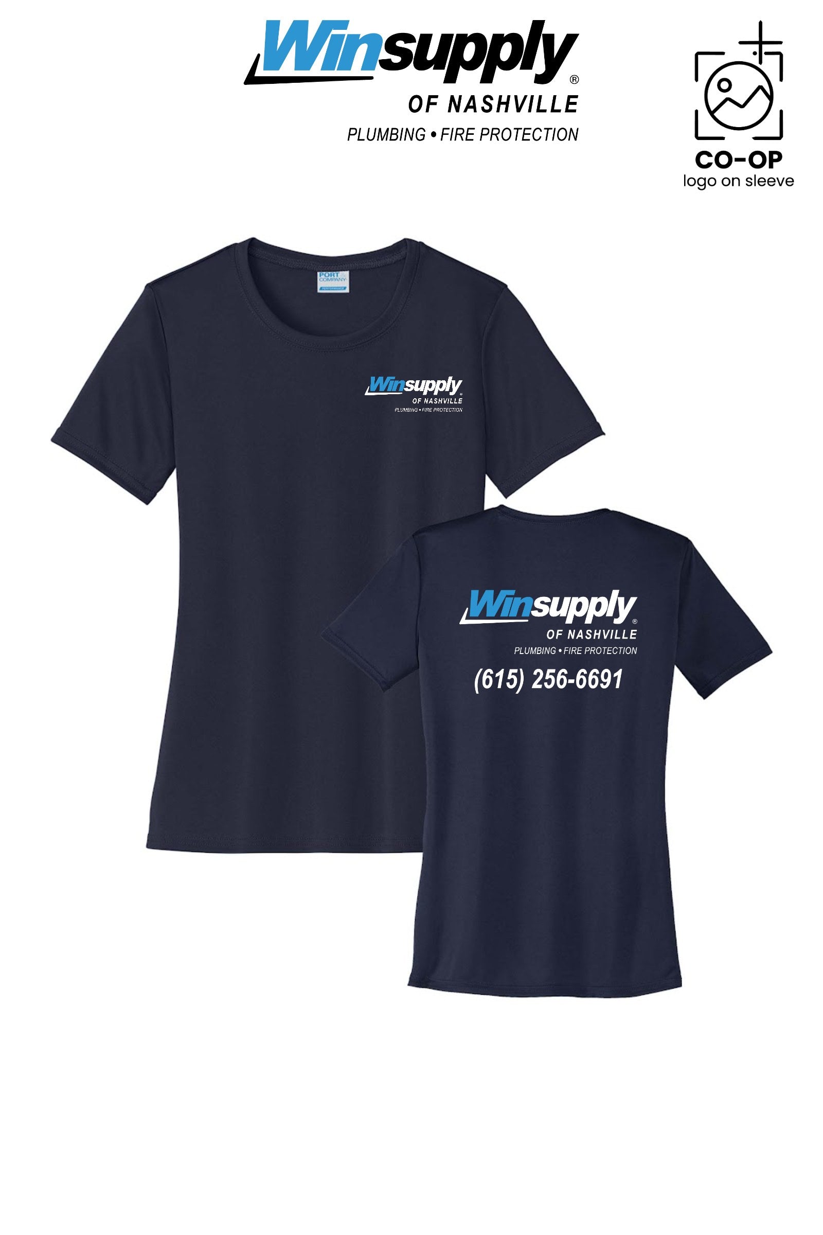 Port & Co™ Womens PerformanceUPF50 Tee - Winsupply of Nashville