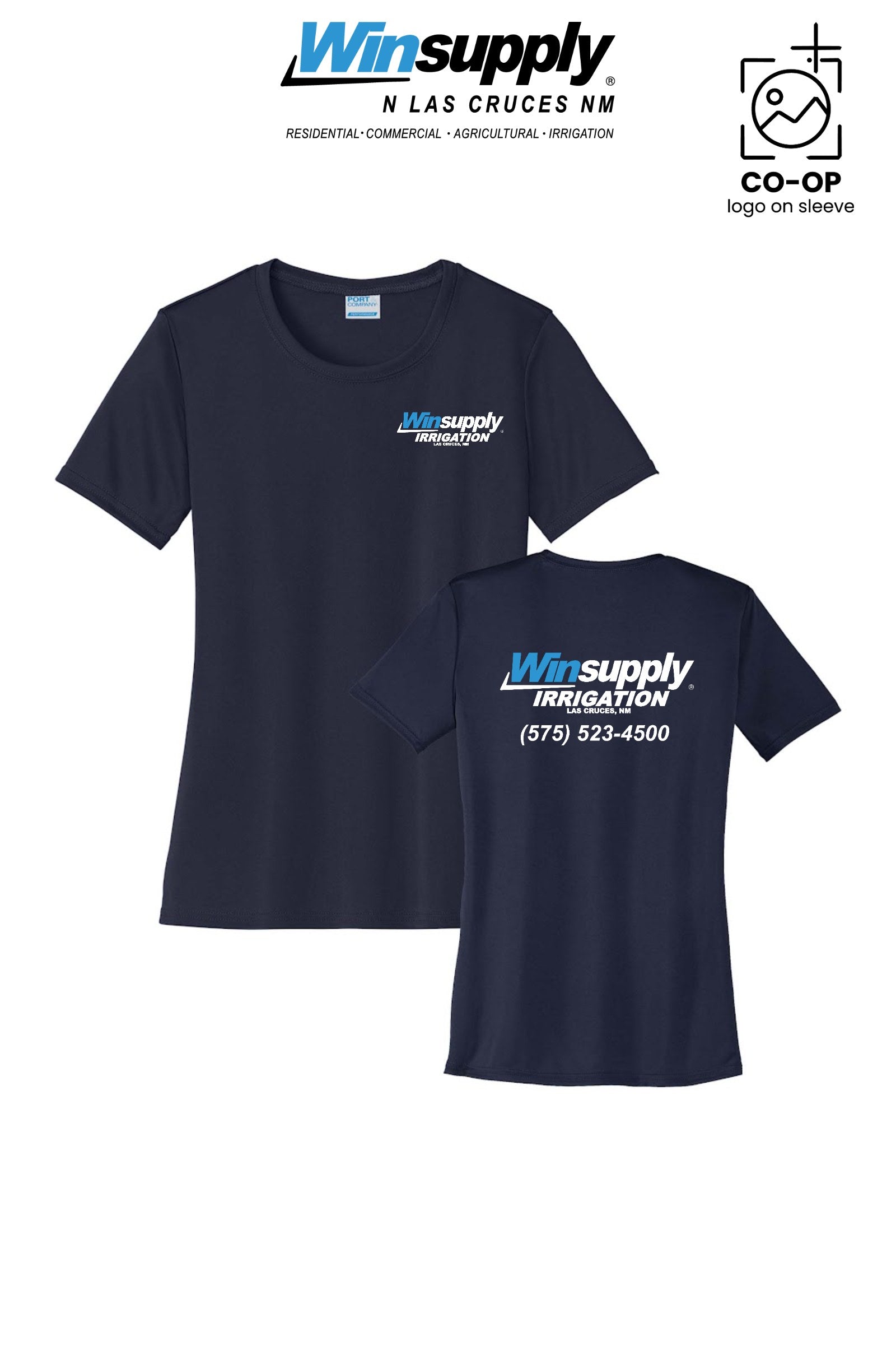 Port & Co™ Womens PerformanceUPF50 Tee - Winsupply N Las Cruces NM