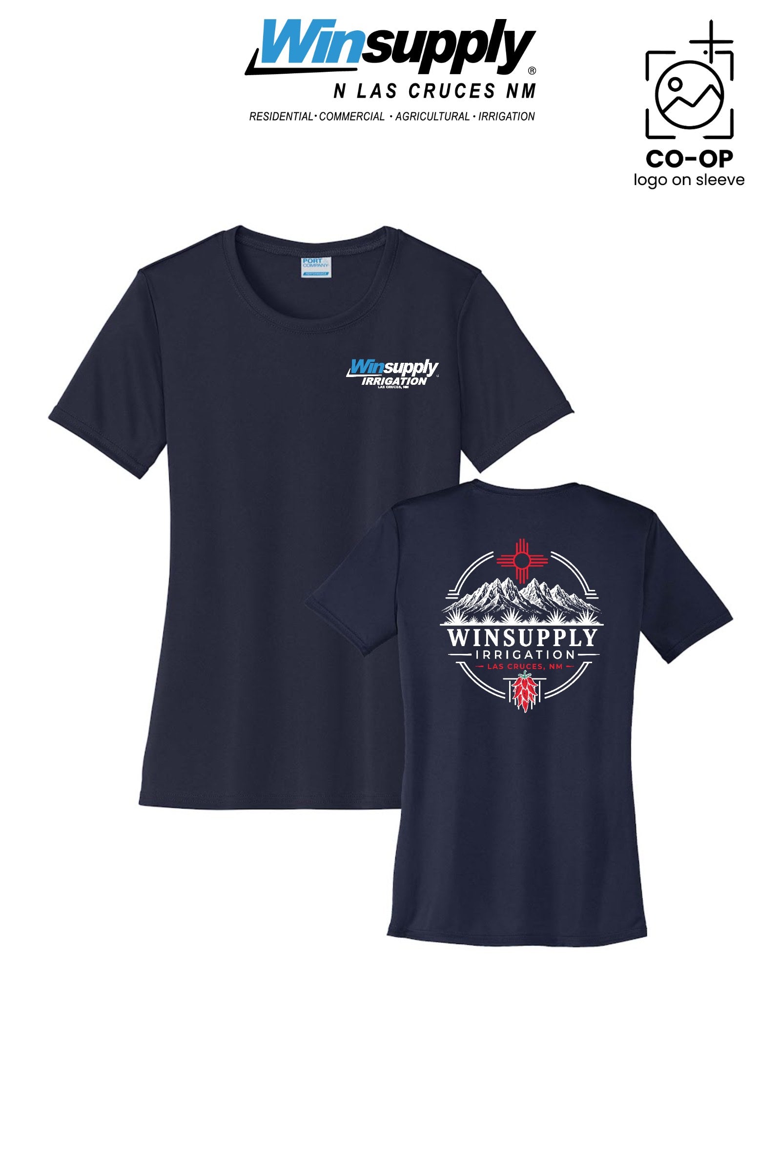 Port & Co™ Womens PerformanceUPF50 Tee - Winsupply N Las Cruces NM