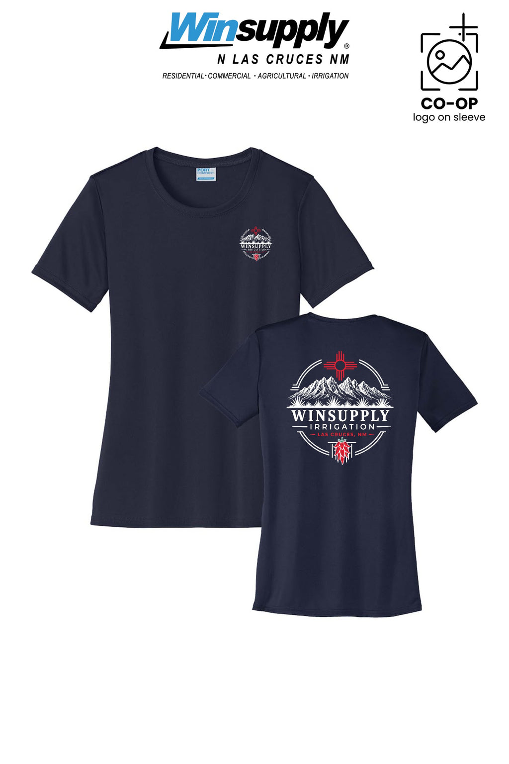 Port & Co™ Womens PerformanceUPF50 Tee - Winsupply N Las Cruces NM