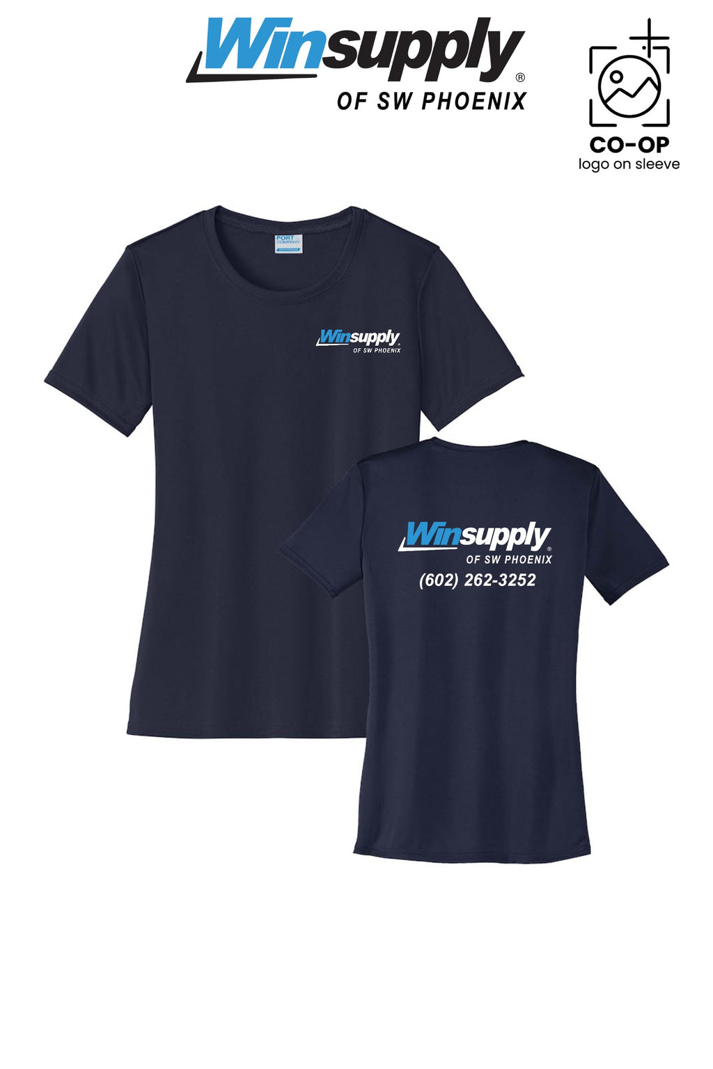 Port & Co™ Womens PerformanceUPF50 Tee - Winsupply of SW Phoenix