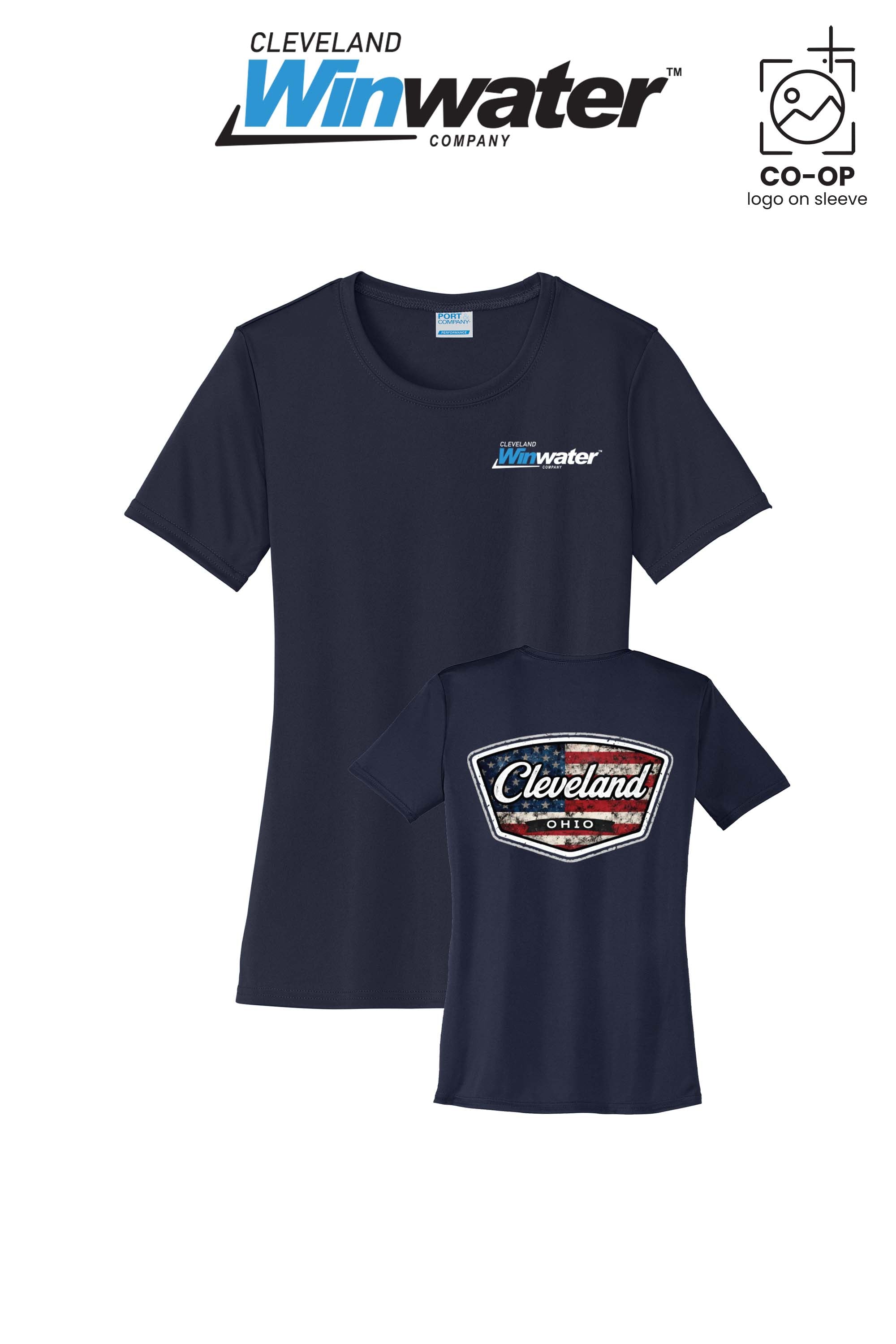 Port & Co™ Womens PerformanceUPF50 Tee - Winwater of Cleveland