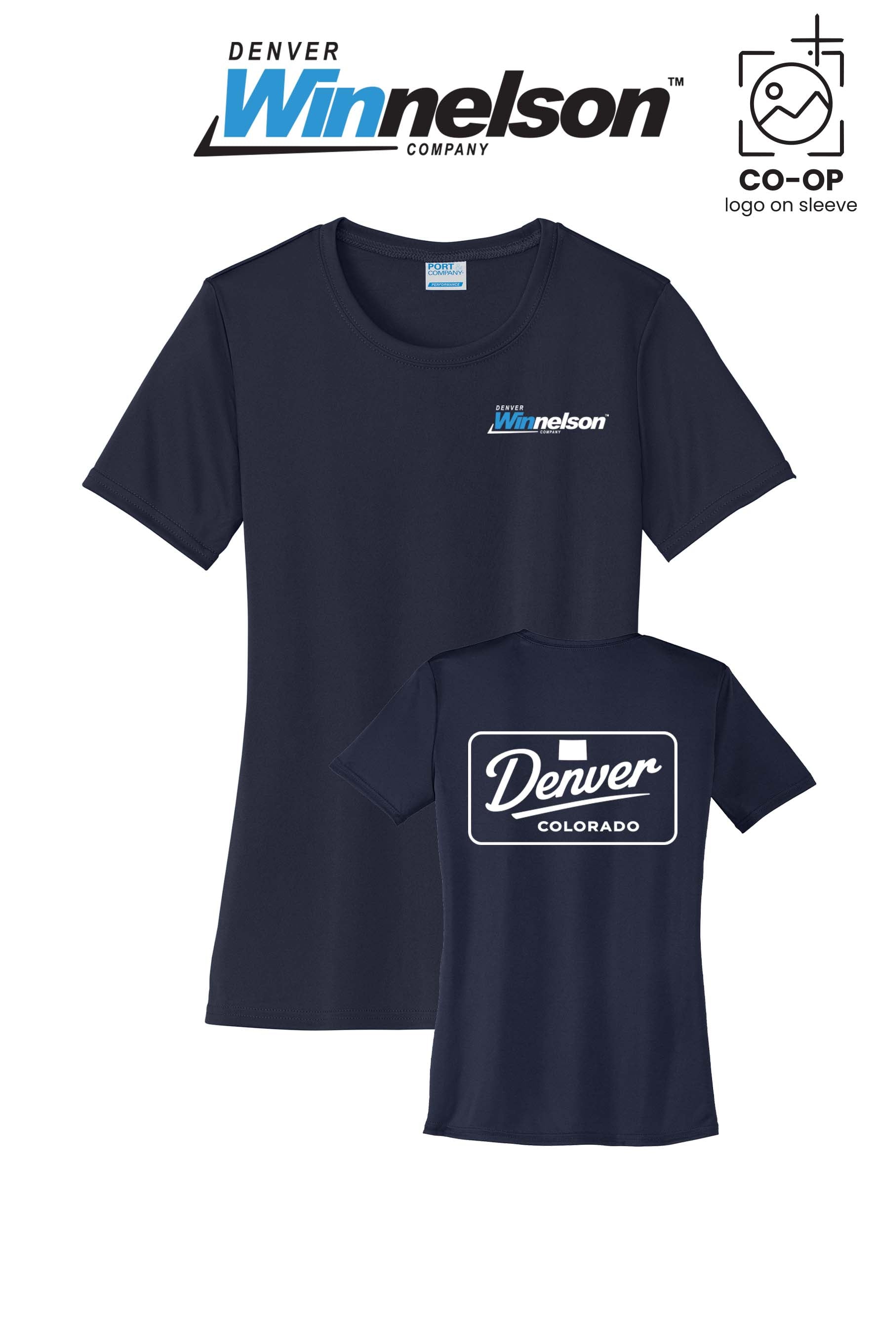 Port & Co™ Womens PerformanceUPF50 Tee - Denver Winnelson