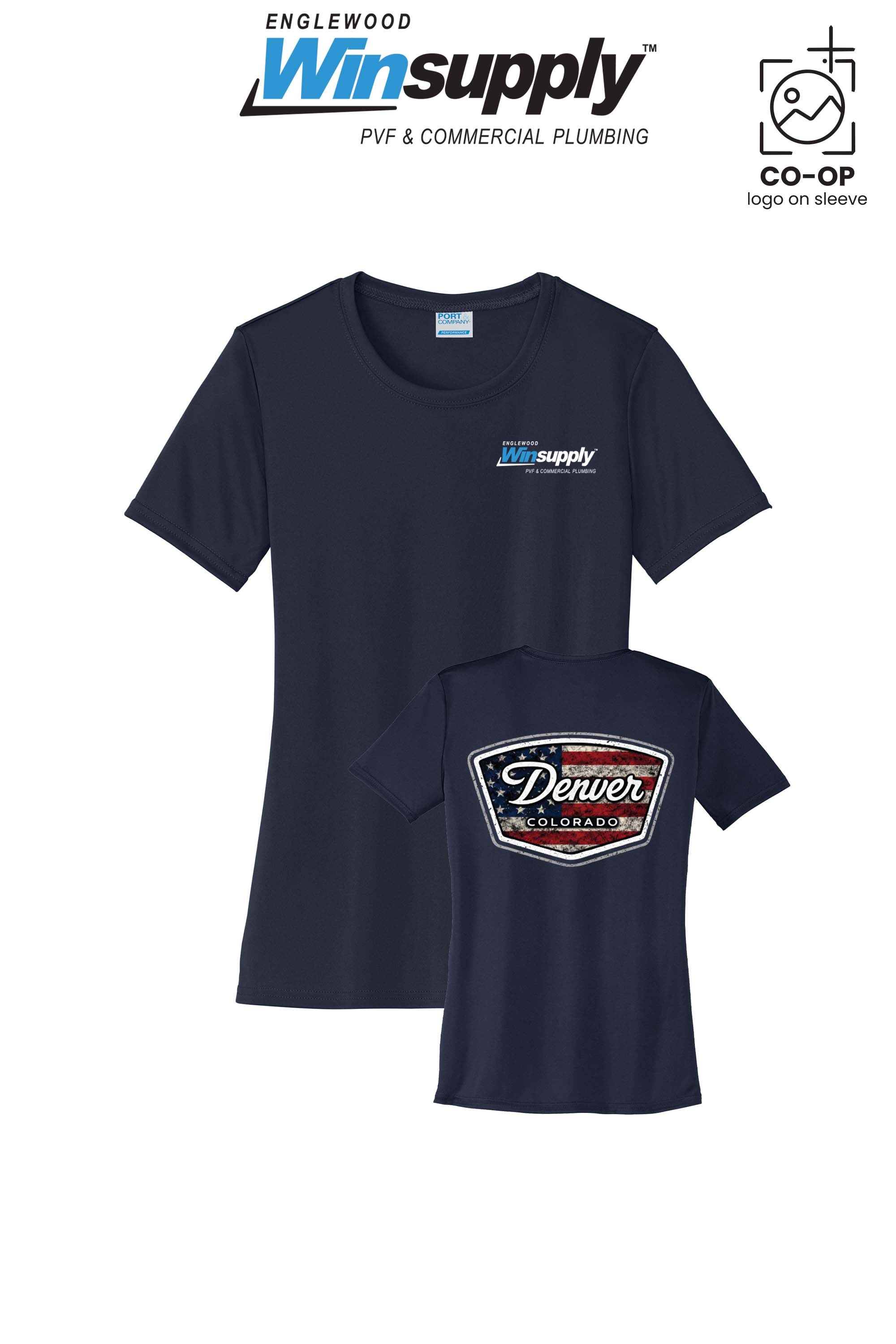 Port & Co™ Womens PerformanceUPF50 Tee - Englewood Winsupply