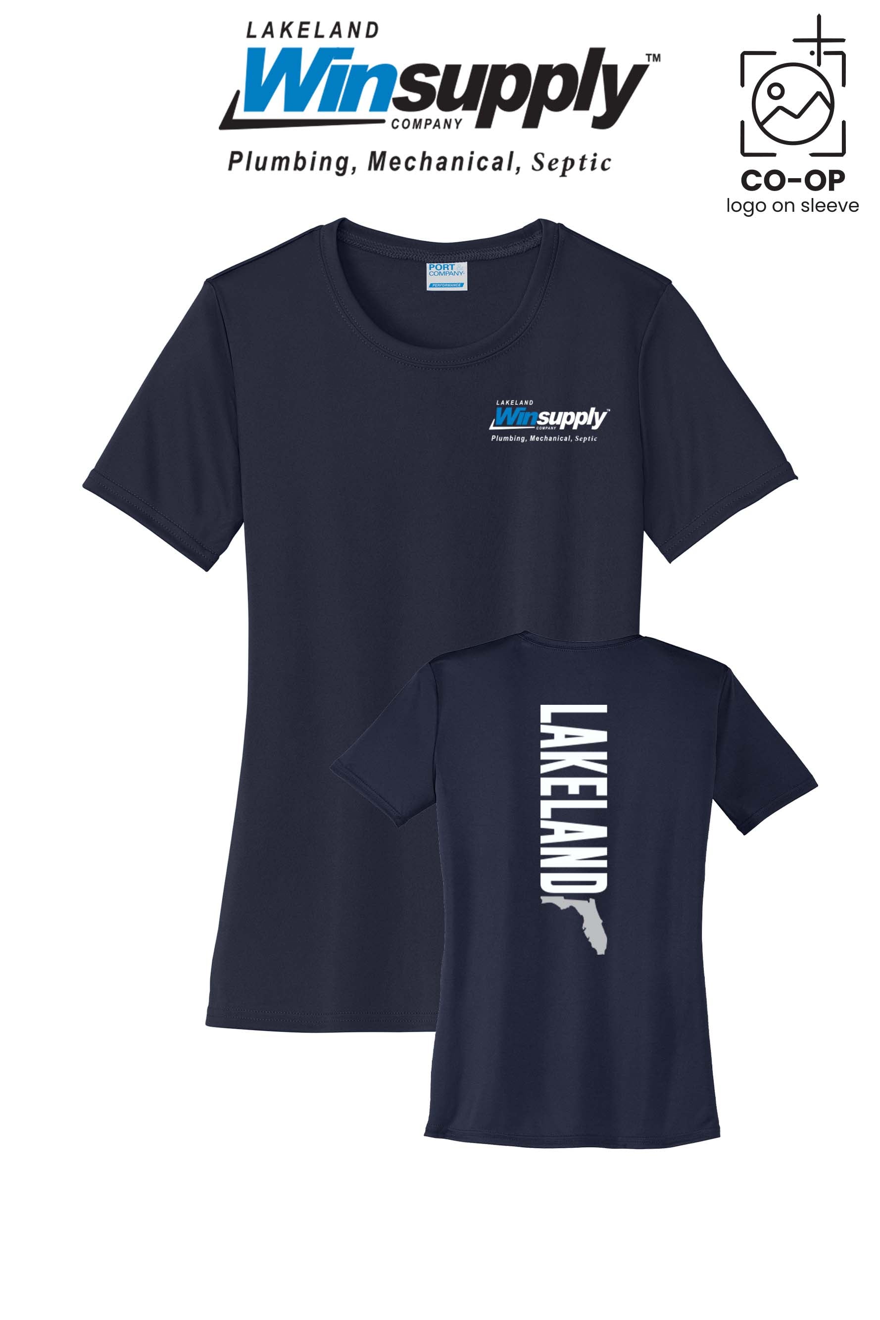 Port & Co™ Womens PerformanceUPF50 Tee - Lakeland Winsupply