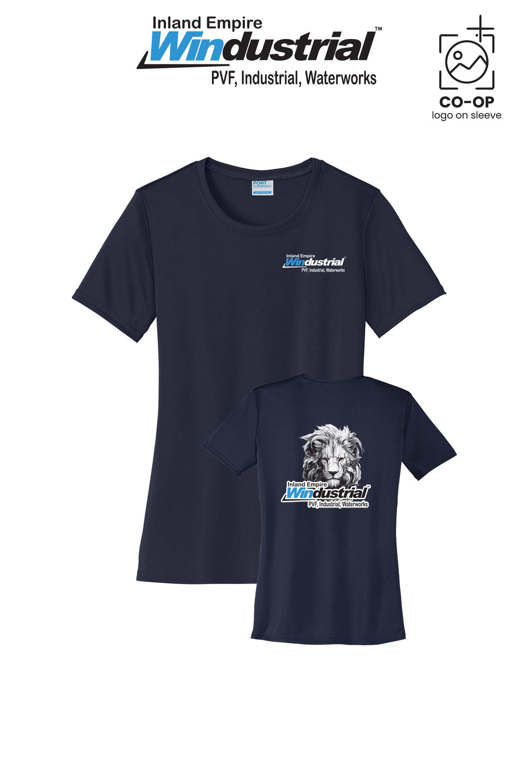 Port & Co™ Womens PerformanceUPF50 Tee - Inland Empire Windustrial