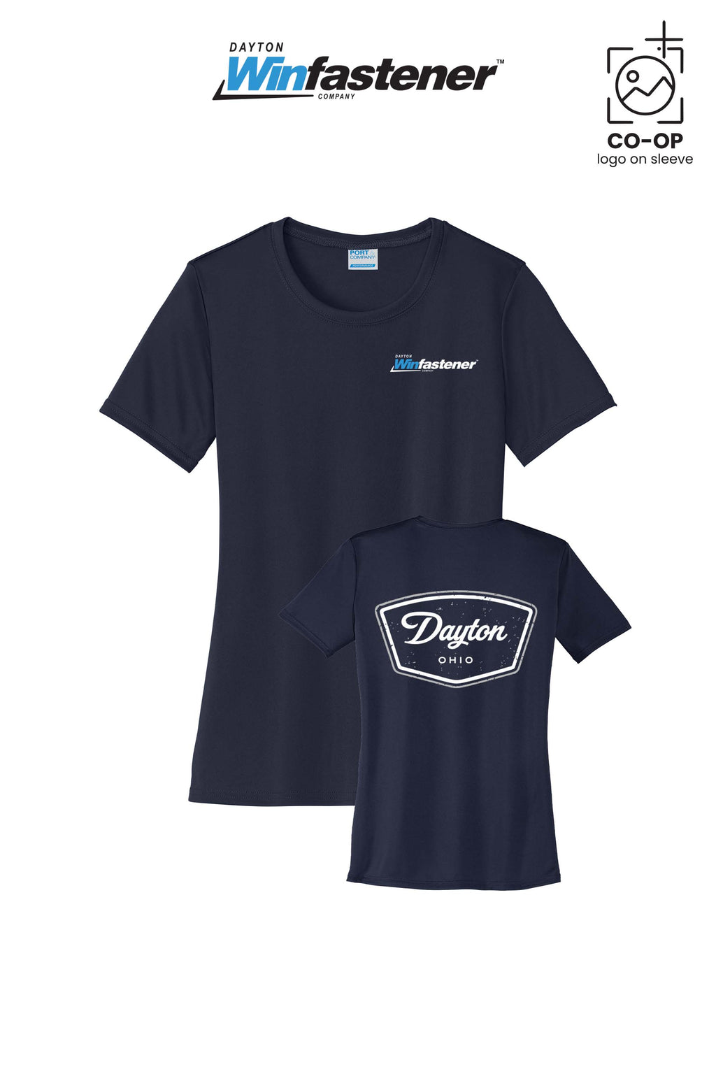 Port & Co™ Womens PerformanceUPF50 Tee - Dayton Winfastener