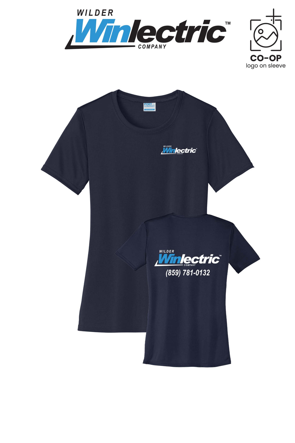 Port & Co™ Womens PerformanceUPF50 Tee - Wilder Winlectric