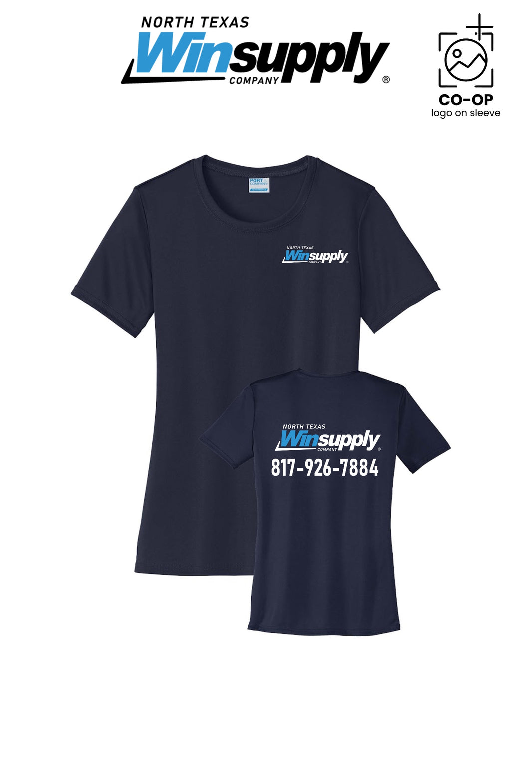 Port & Co™ Womens PerformanceUPF50 Tee - North Texas Winsupply