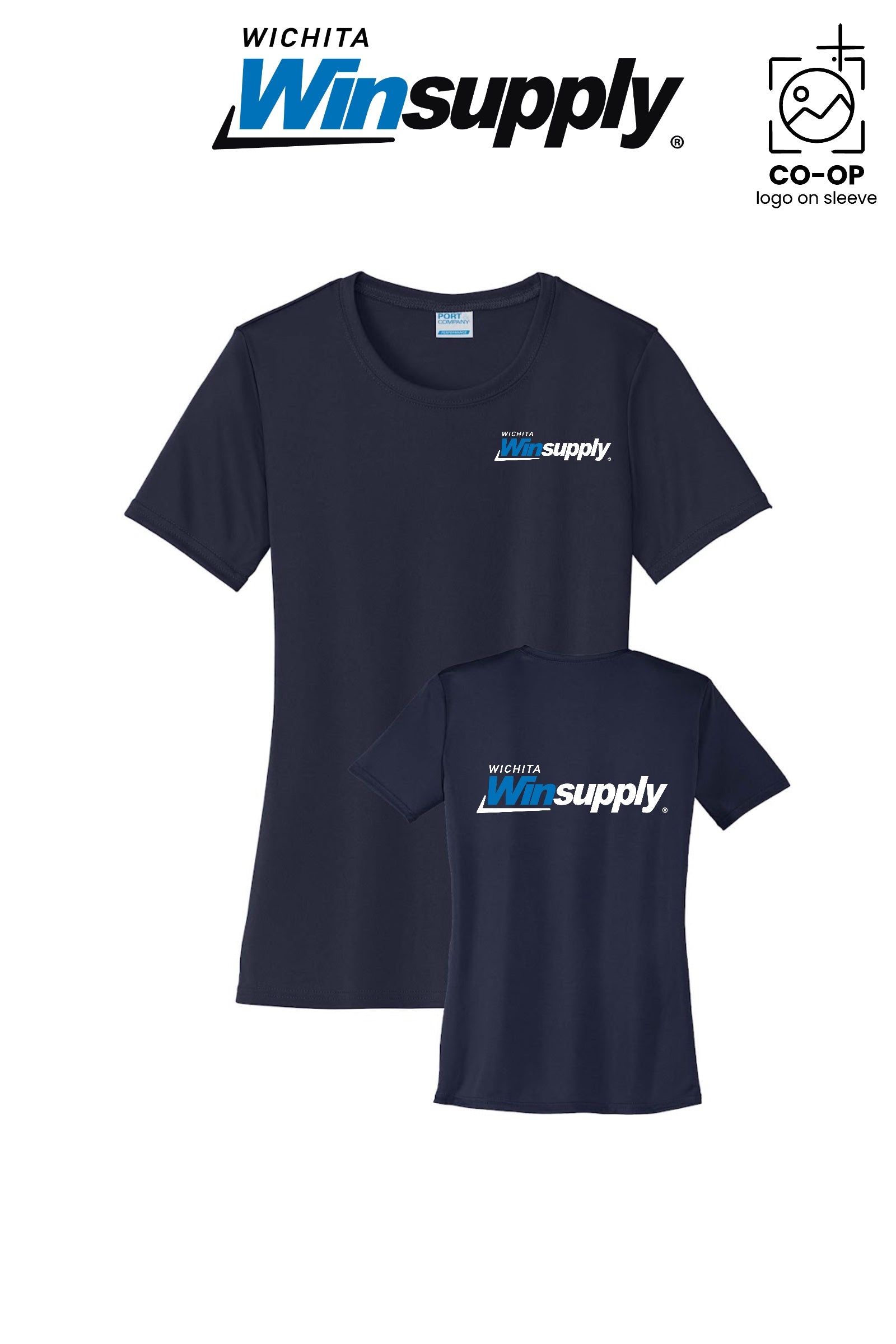Port & Co™ Womens PerformanceUPF50 Tee - Wichita Winsupply