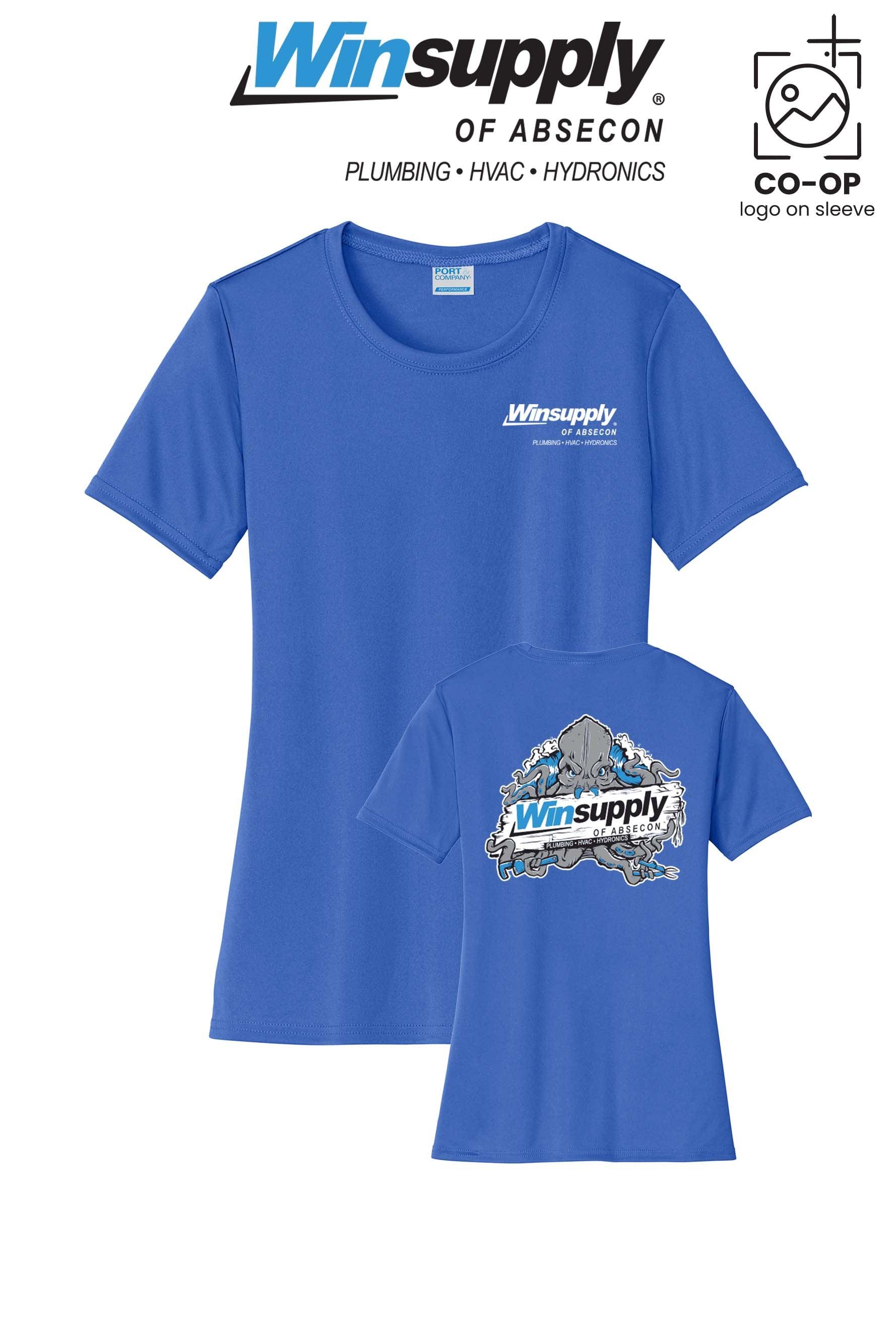 Port & Co™ Womens PerformanceUPF50 Tee - Winsupply of Absecon