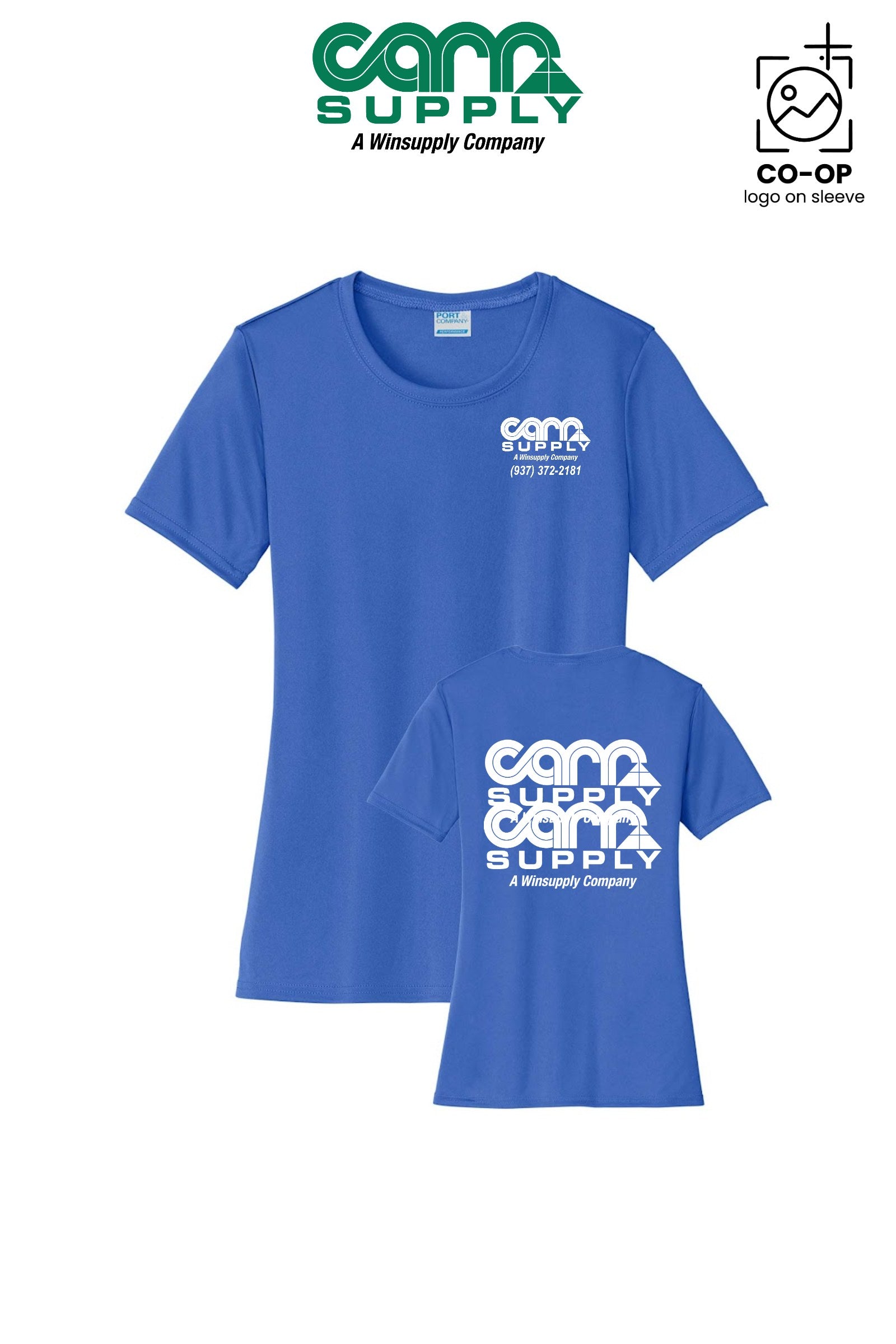 Port & Co™ Womens PerformanceUPF50 Tee - Carr Supply - Xenia