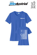 Port & Co™ Womens PerformanceUPF50 Tee - Sidney Windustrial