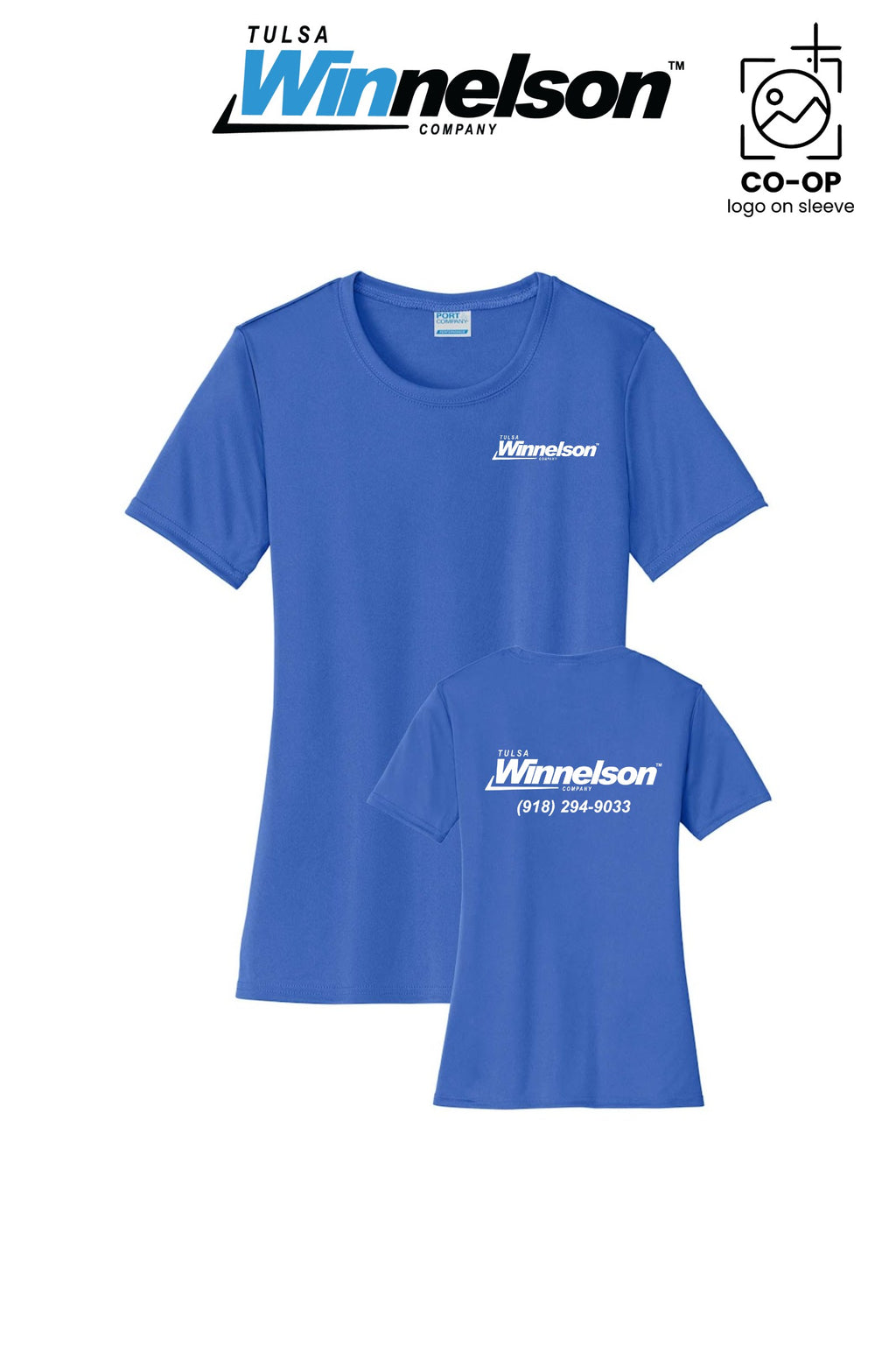 Port & Co™ Womens PerformanceUPF50 Tee - Tulsa Winnelson